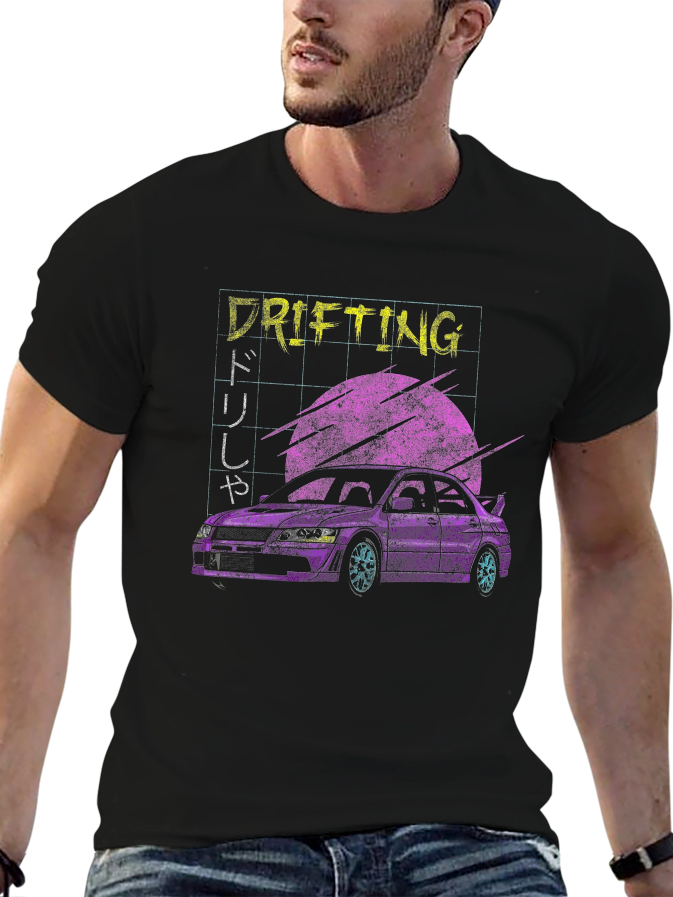 Drifting Graphic Tee - JDM Car Culture Style