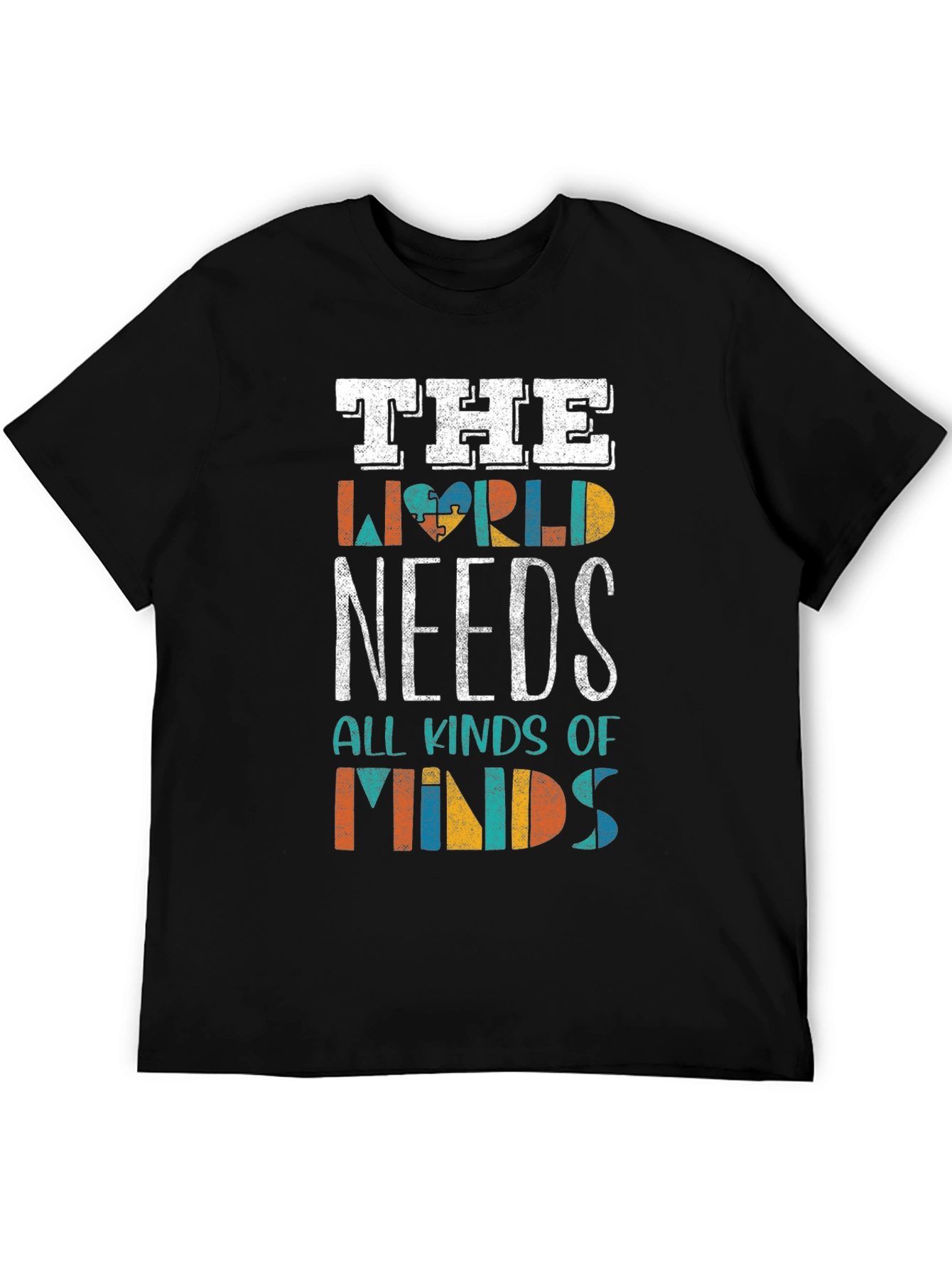 Autism Awareness T-Shirt: All Kinds of Minds