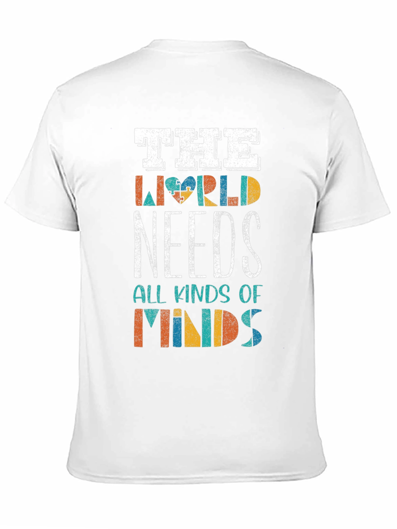 Autism Awareness T-Shirt: All Kinds of Minds