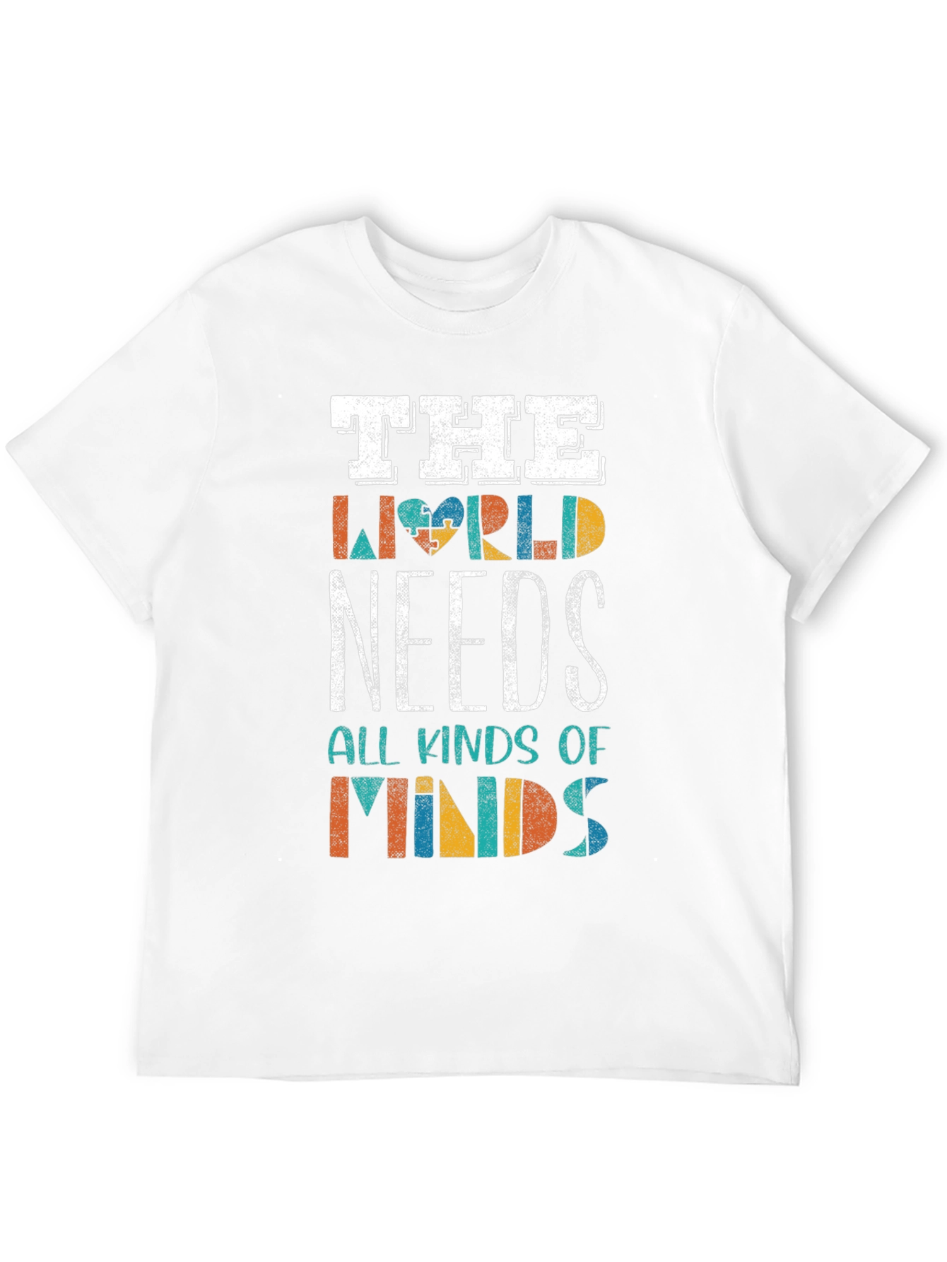Autism Awareness T-Shirt: All Kinds of Minds