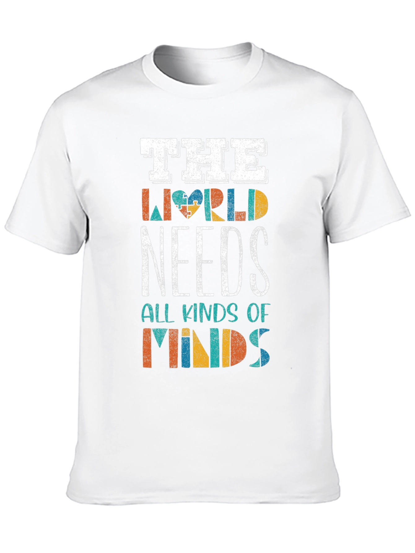 Autism Awareness T-Shirt: All Kinds of Minds