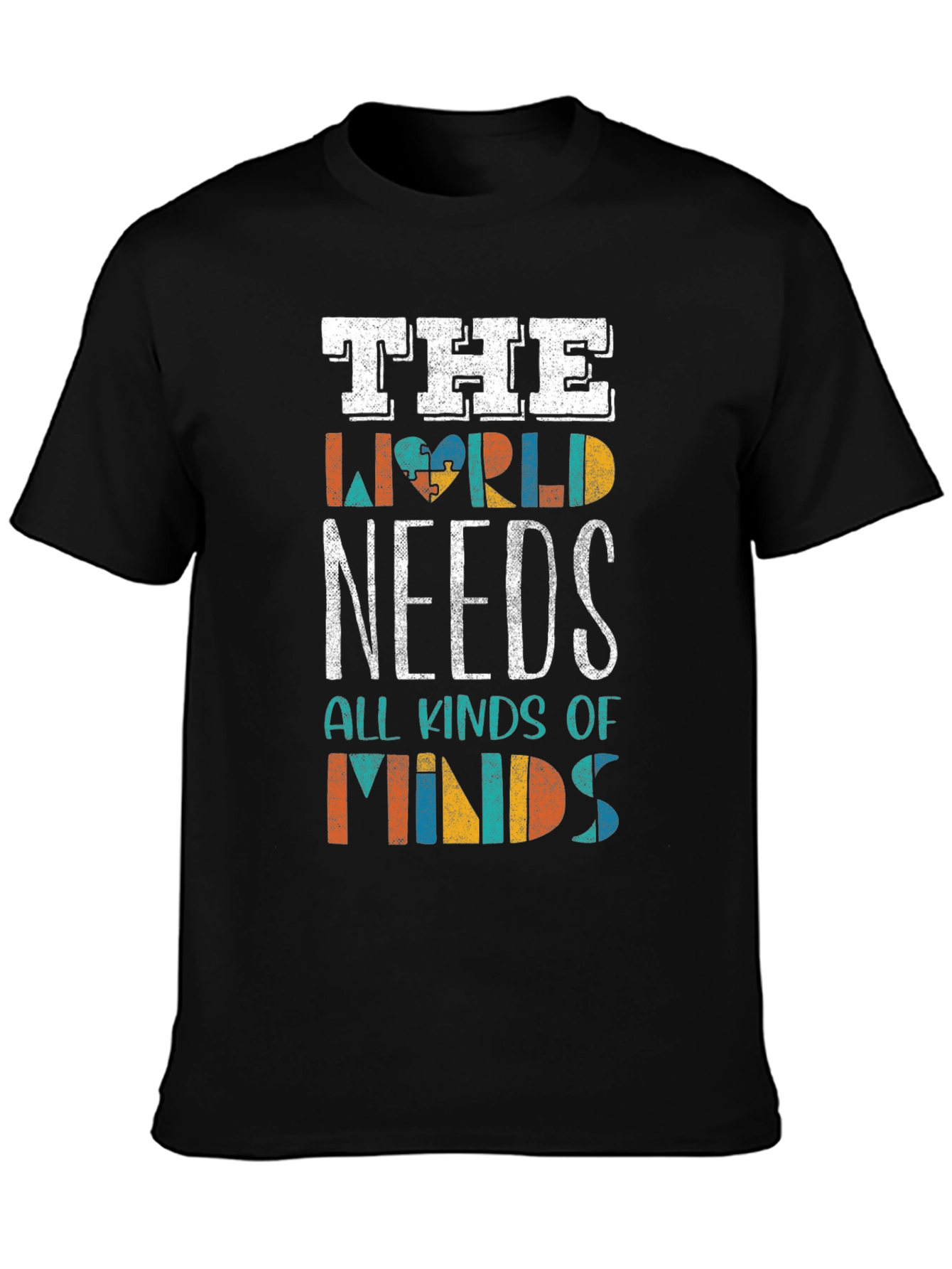 Autism Awareness T-Shirt: All Kinds of Minds