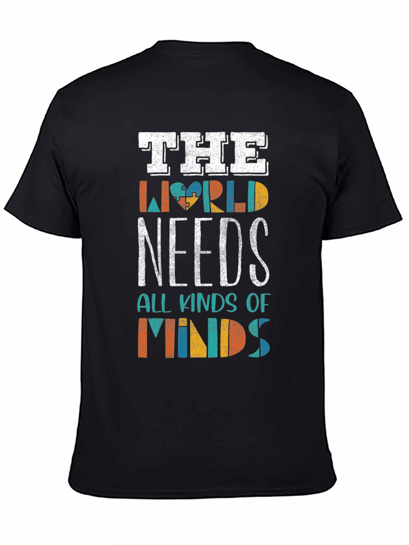 Autism Awareness T-Shirt: All Kinds of Minds