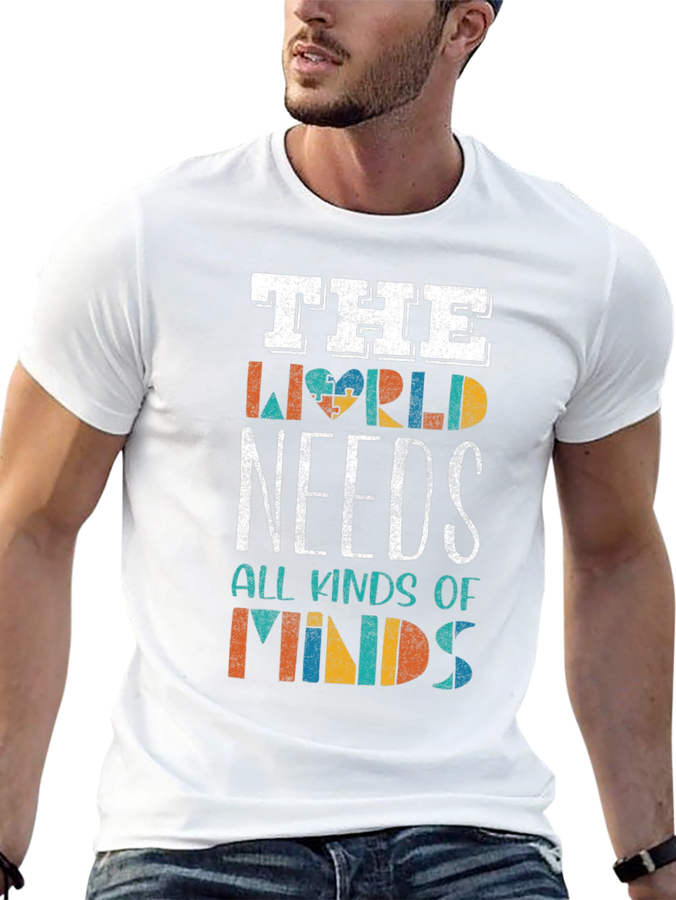 Autism Awareness T-Shirt: All Kinds of Minds