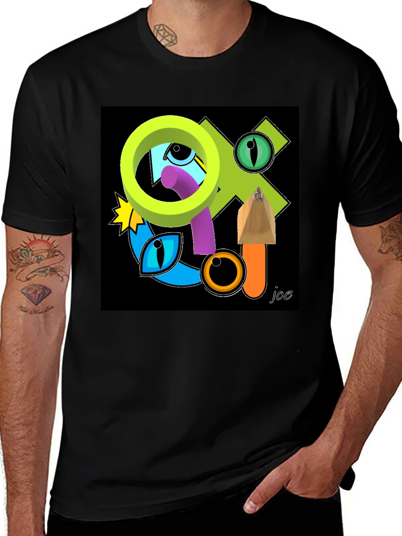 Abstract Art Graphic Tee