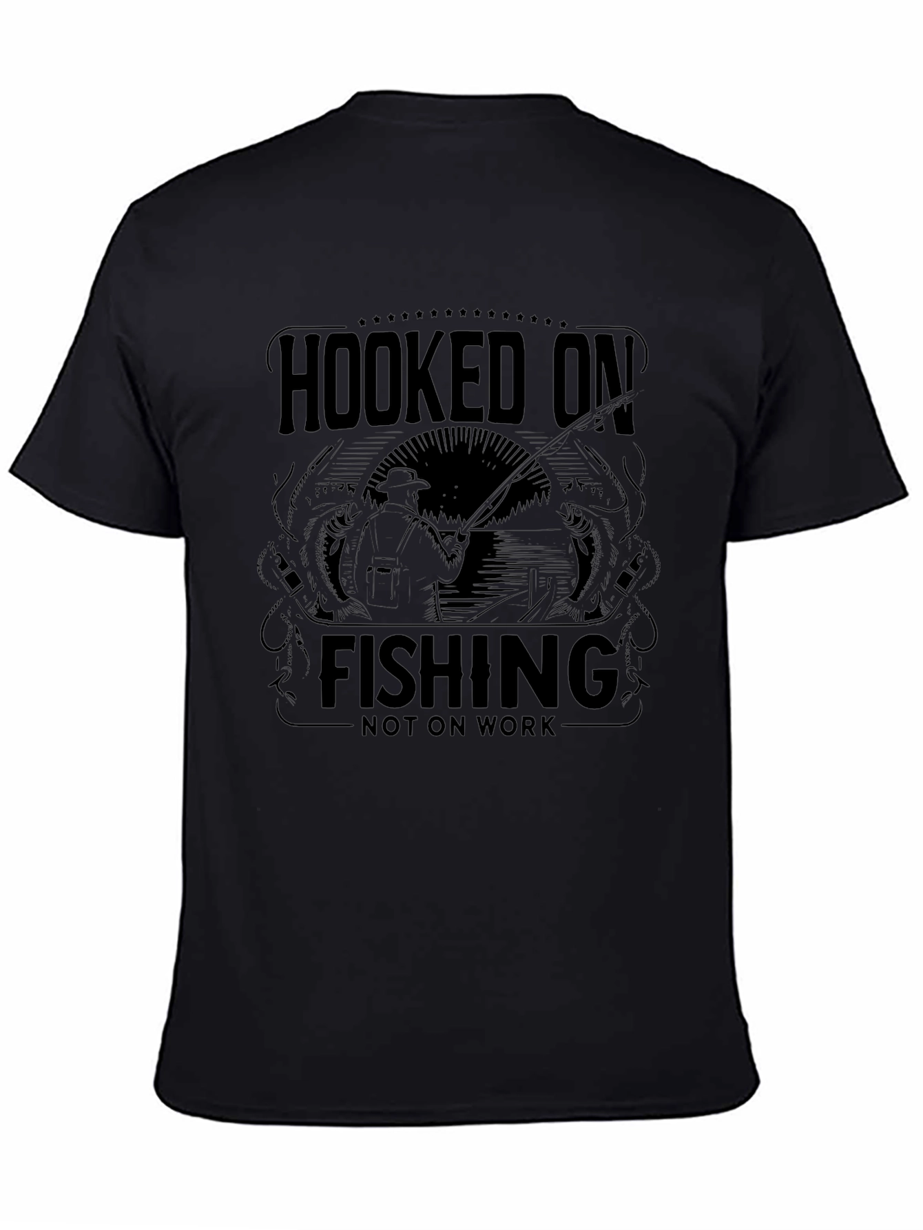 Hooked On Fishing T-Shirt