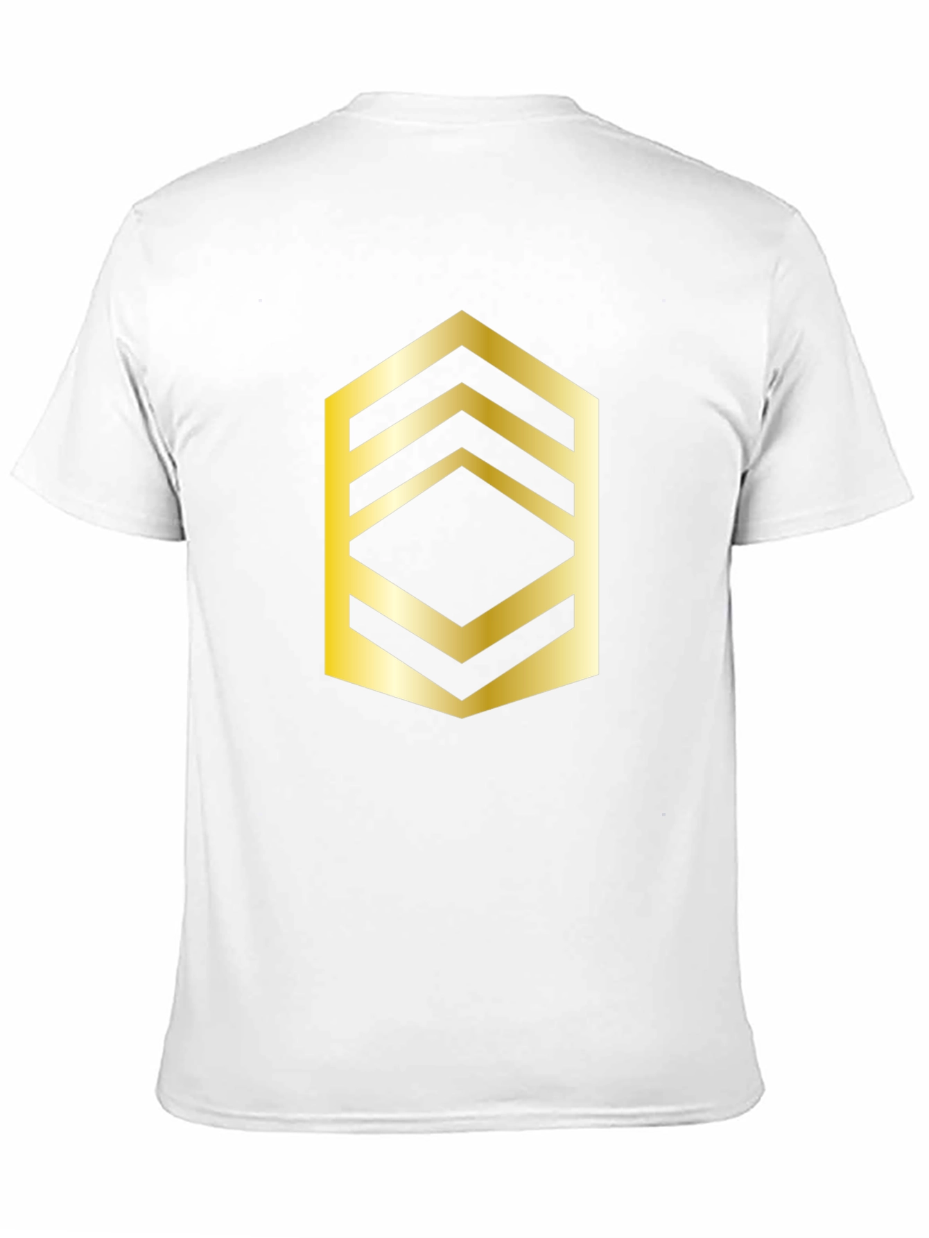 Gold Sergeant Rank T-Shirt - Military Pride Tee