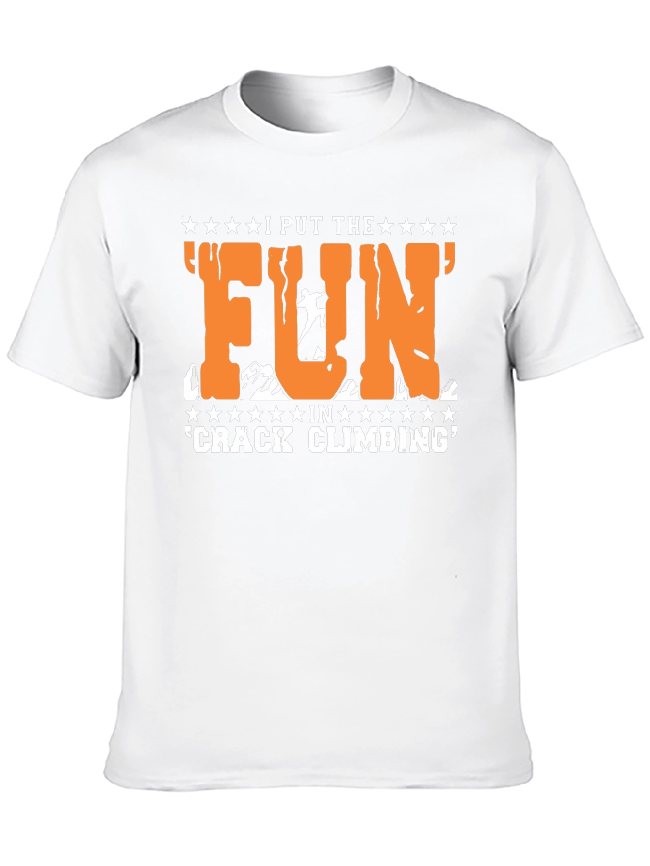 Crack Climbing Fun T-Shirt - Mountain Adventure Tee