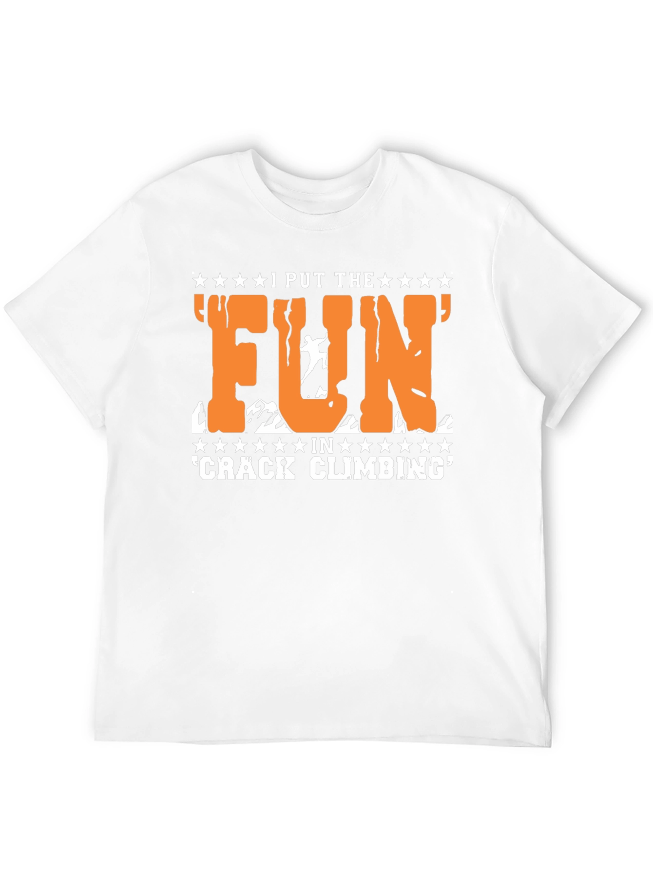 Crack Climbing Fun T-Shirt - Mountain Adventure Tee