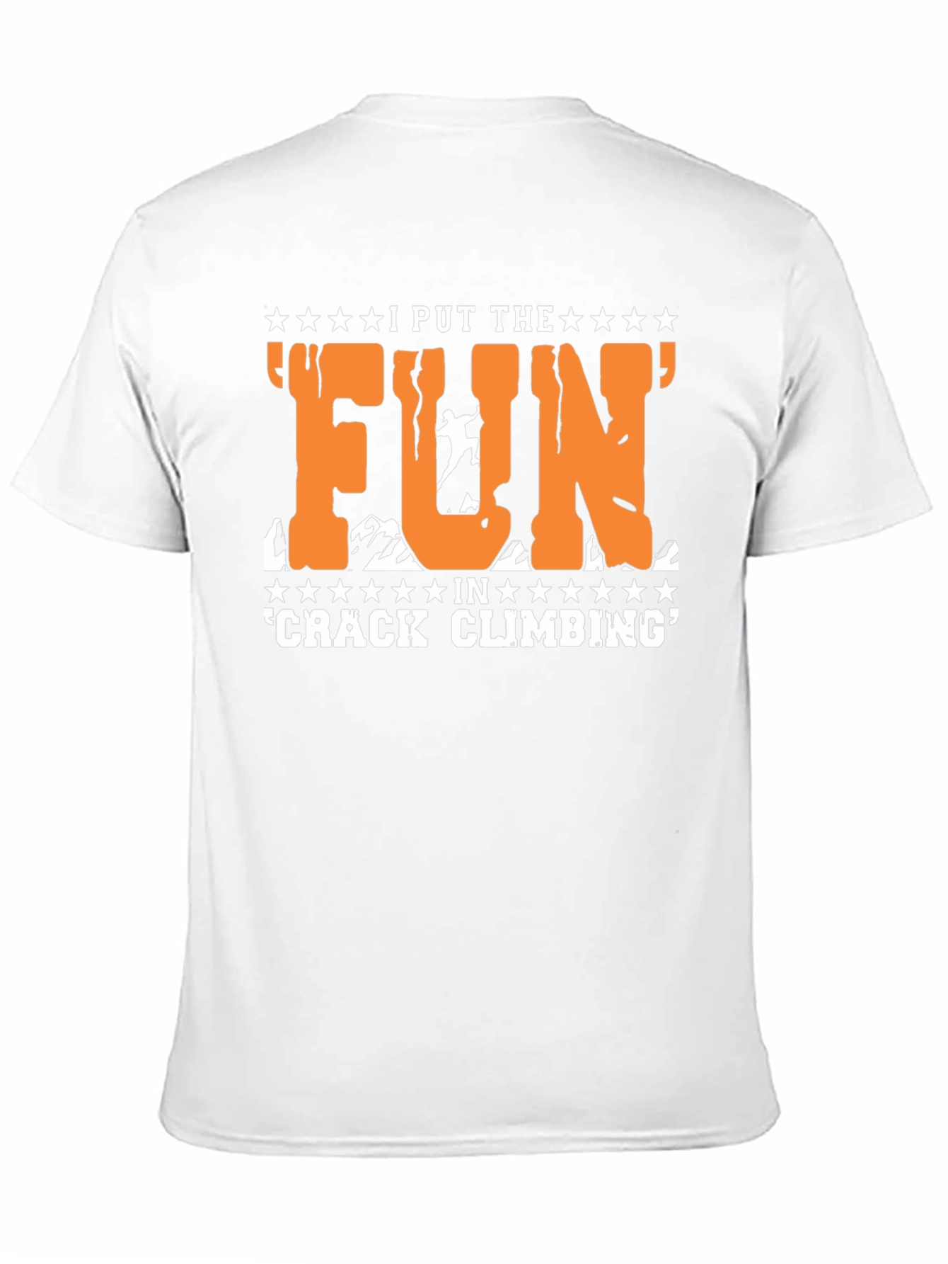 Crack Climbing Fun T-Shirt - Mountain Adventure Tee