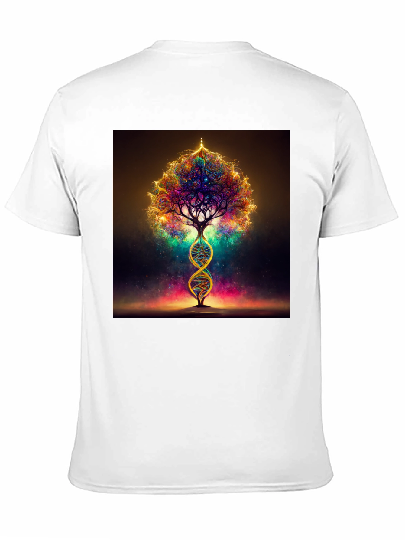 DNA Tree of Life Black T-Shirt