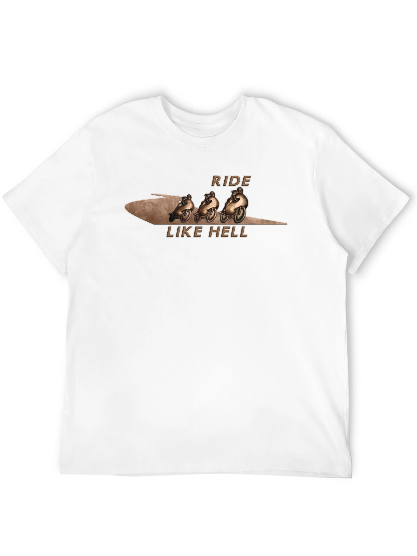Ride Like Hell Black Graphic T-Shirt