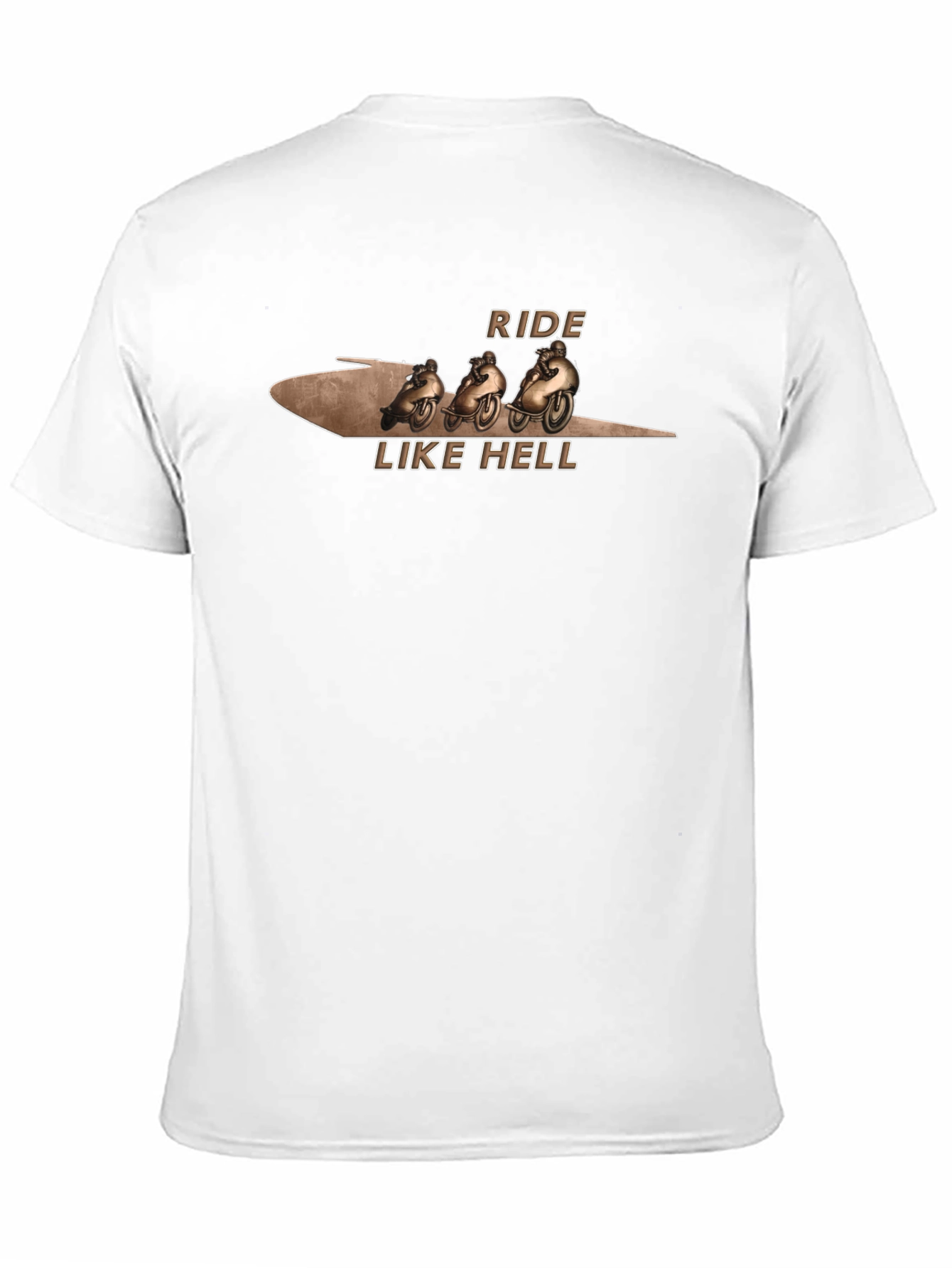 Ride Like Hell Black Graphic T-Shirt