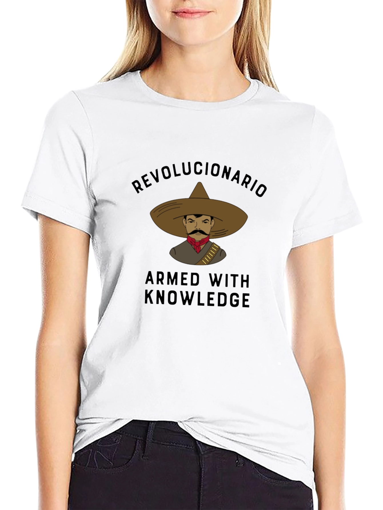 Revolucionario Knowledge Graphic Tee - Black