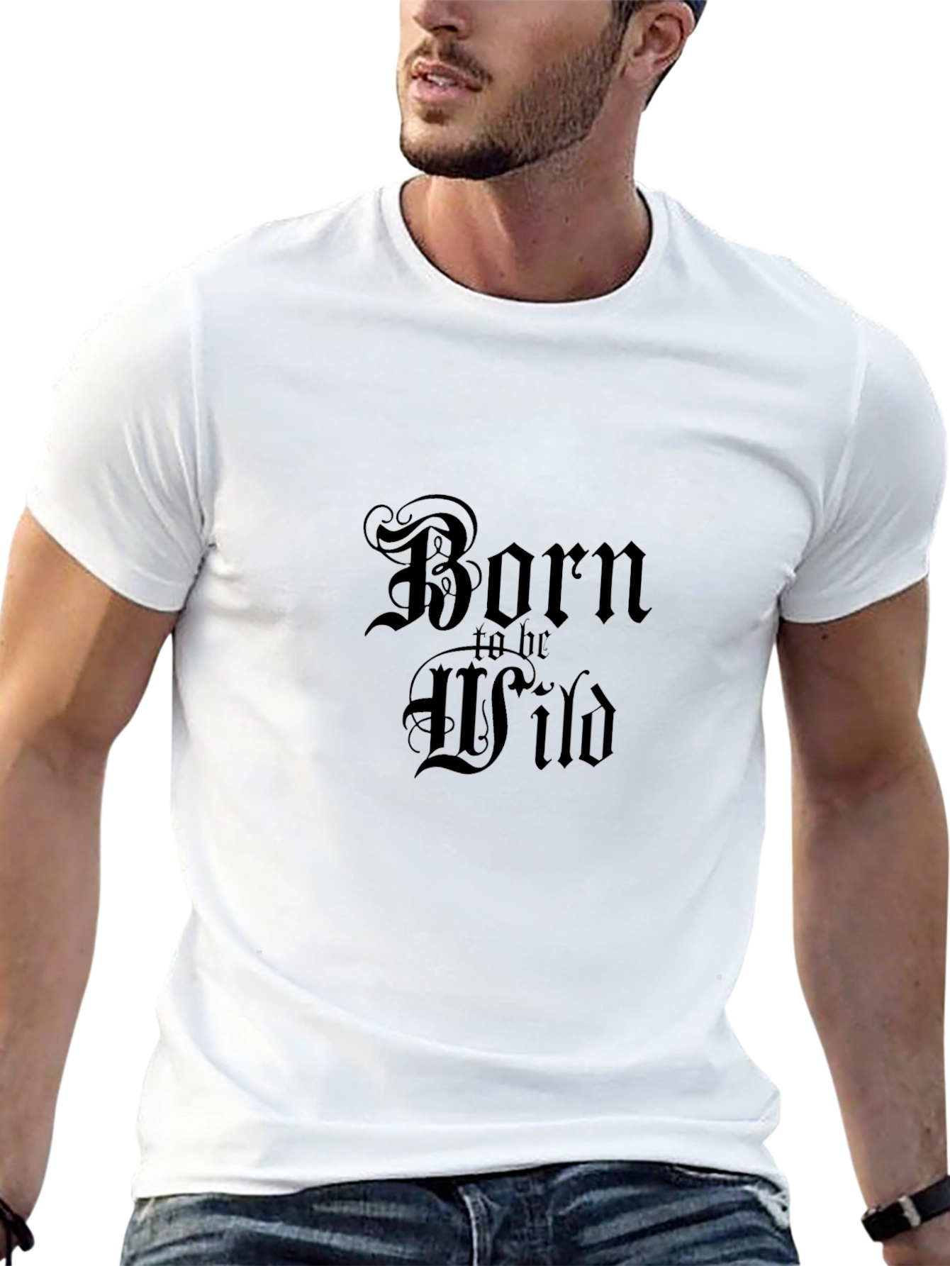 Born to be Wild Black T-Shirt