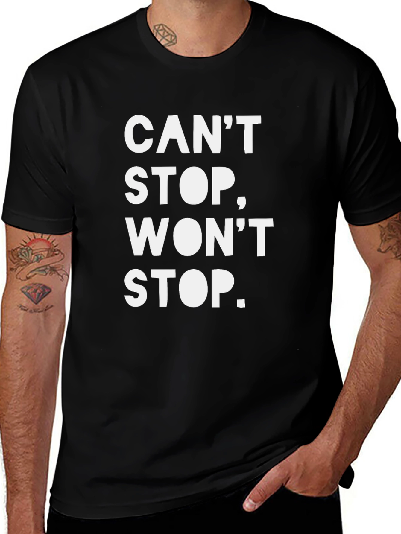 Cant Stop Wont Stop Graphic Tee