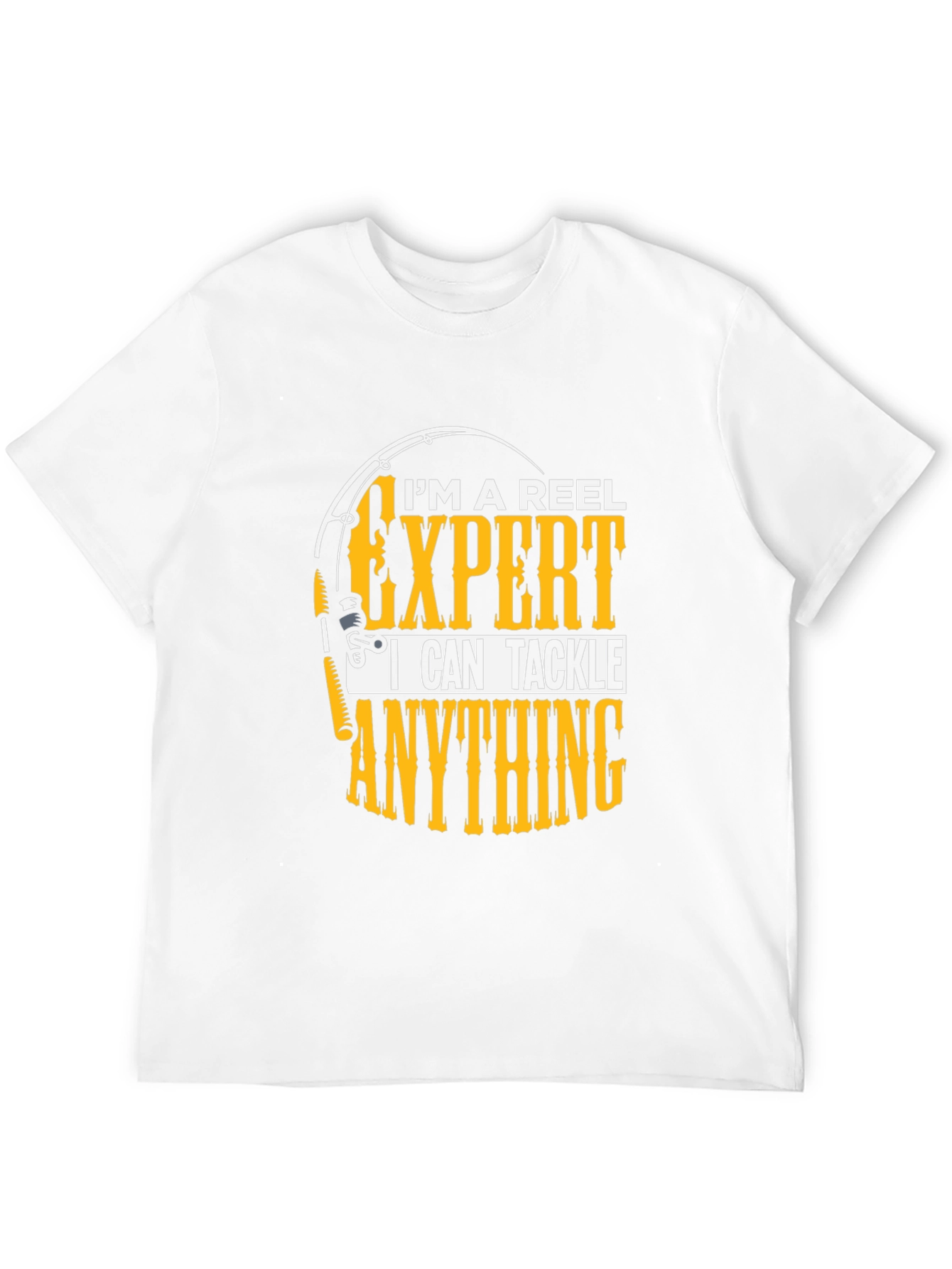 Reel Expert Fishing T-Shirt - Tackle Anything