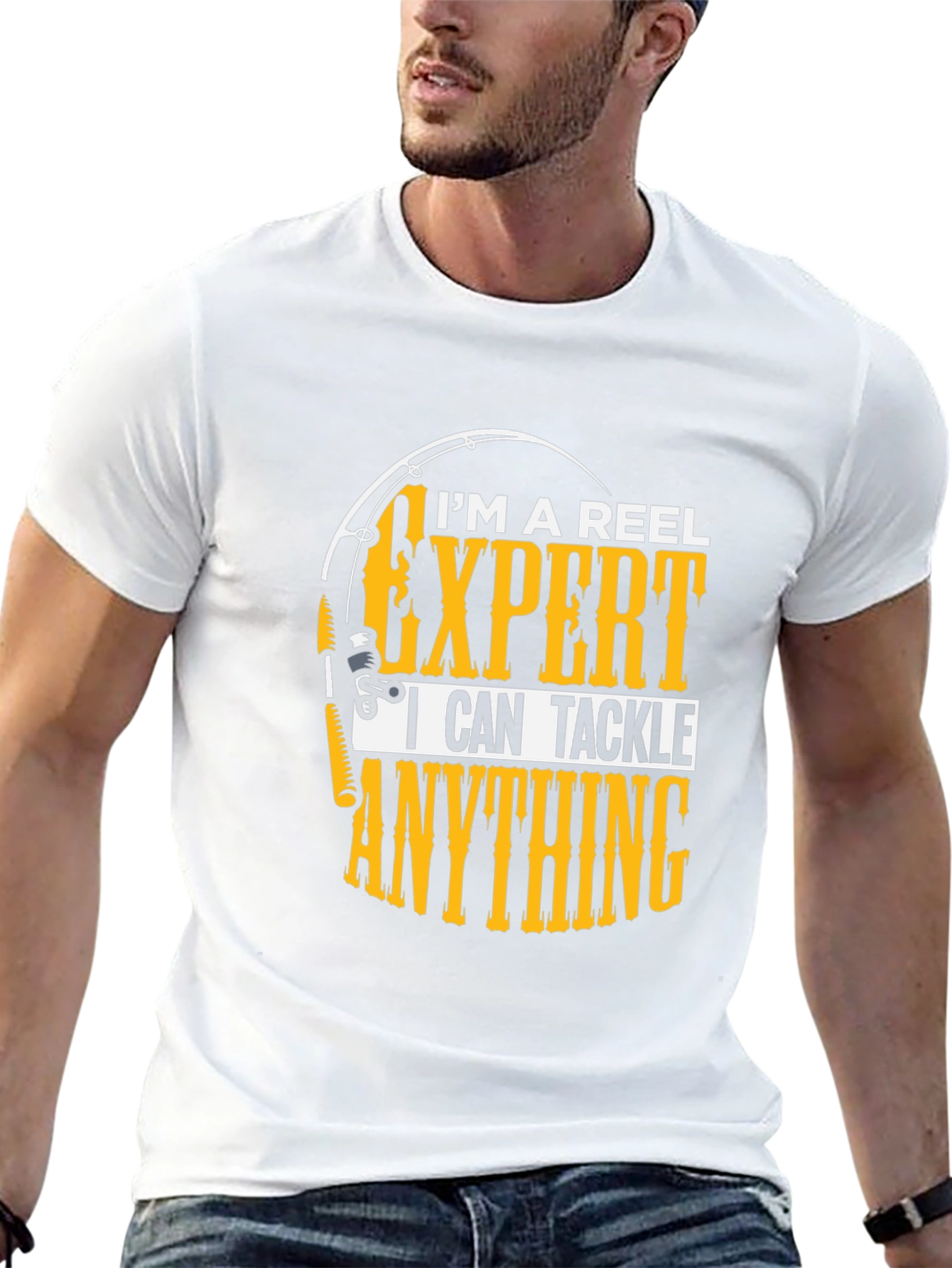Reel Expert Fishing T-Shirt - Tackle Anything