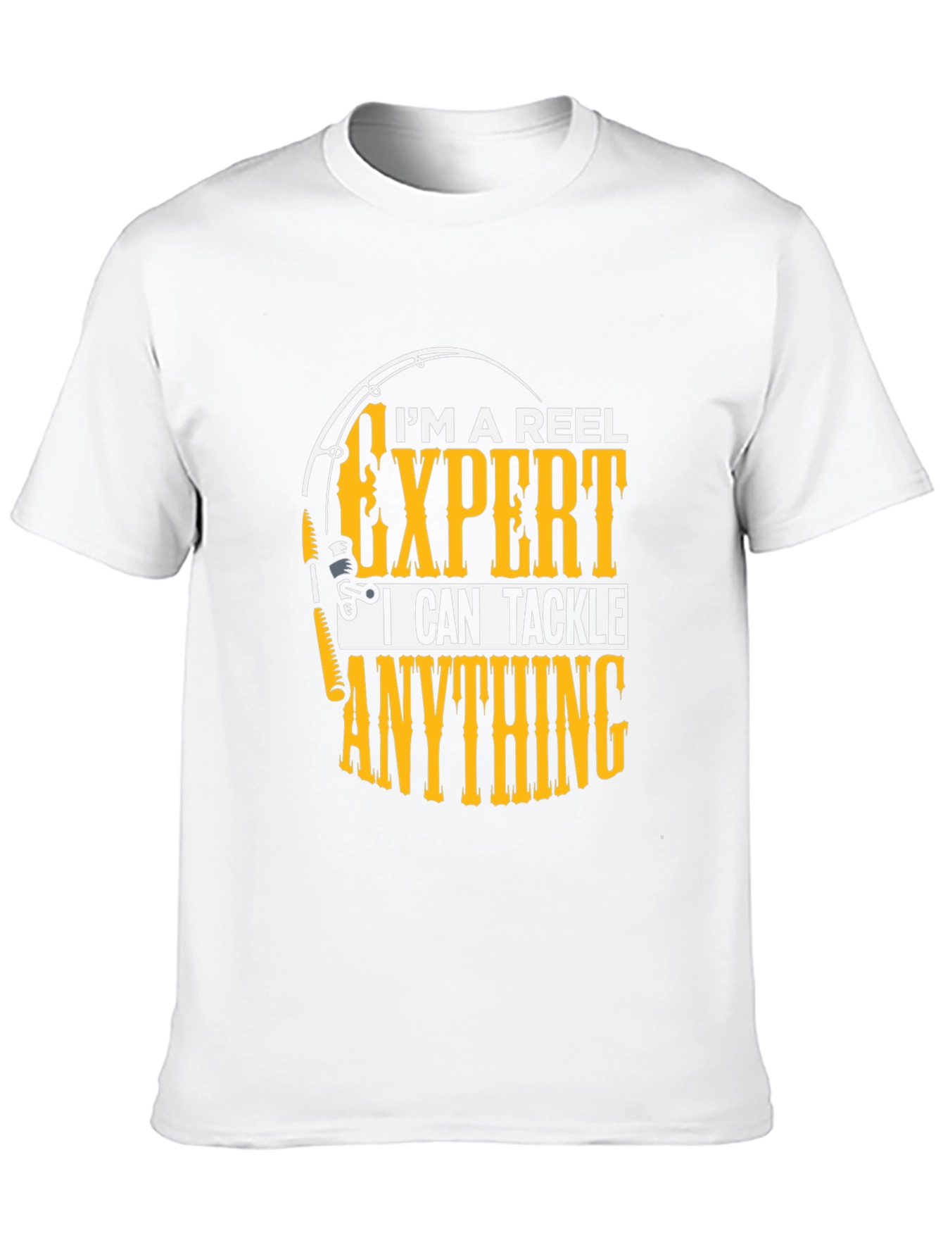 Reel Expert Fishing T-Shirt - Tackle Anything
