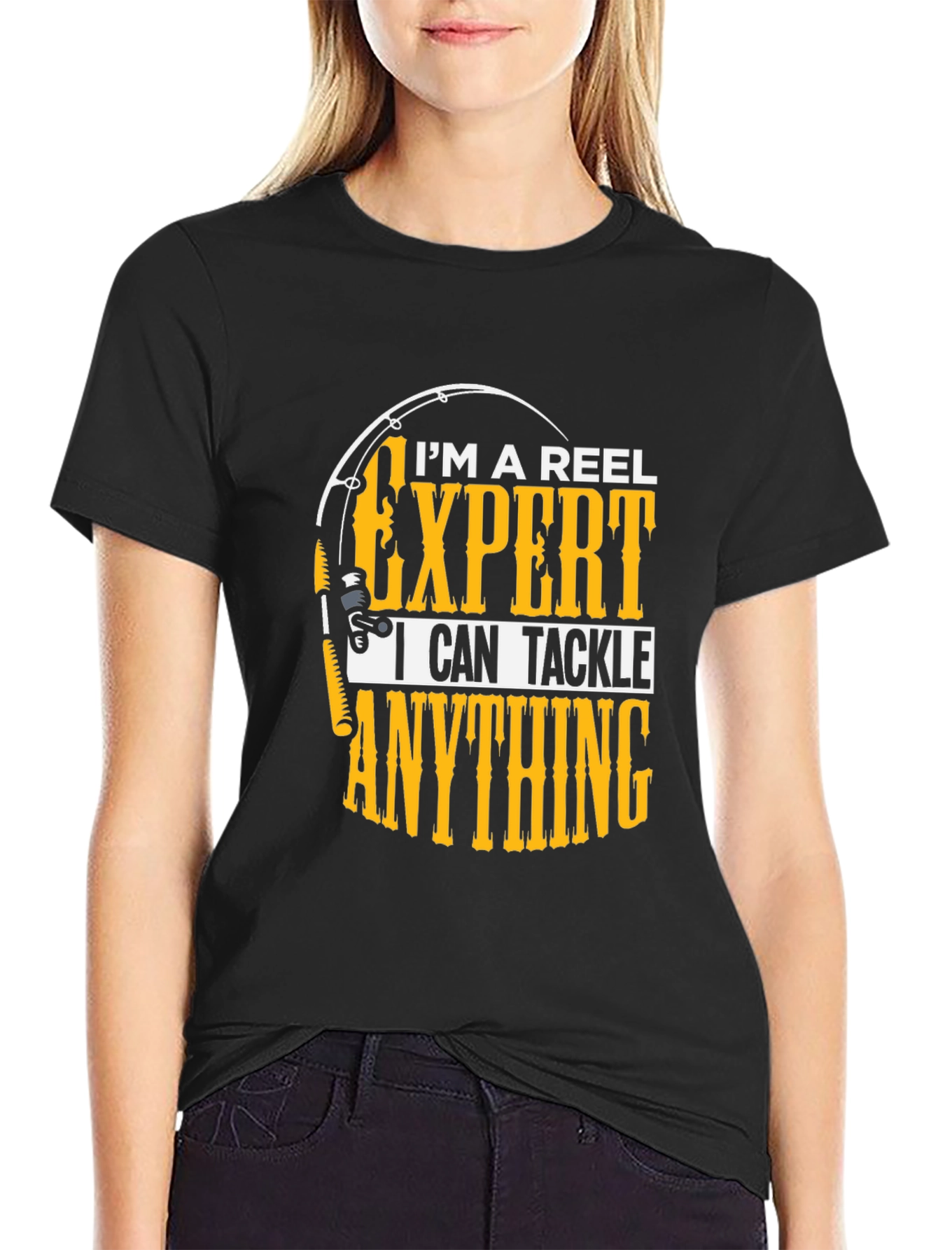 Reel Expert Fishing T-Shirt - Tackle Anything