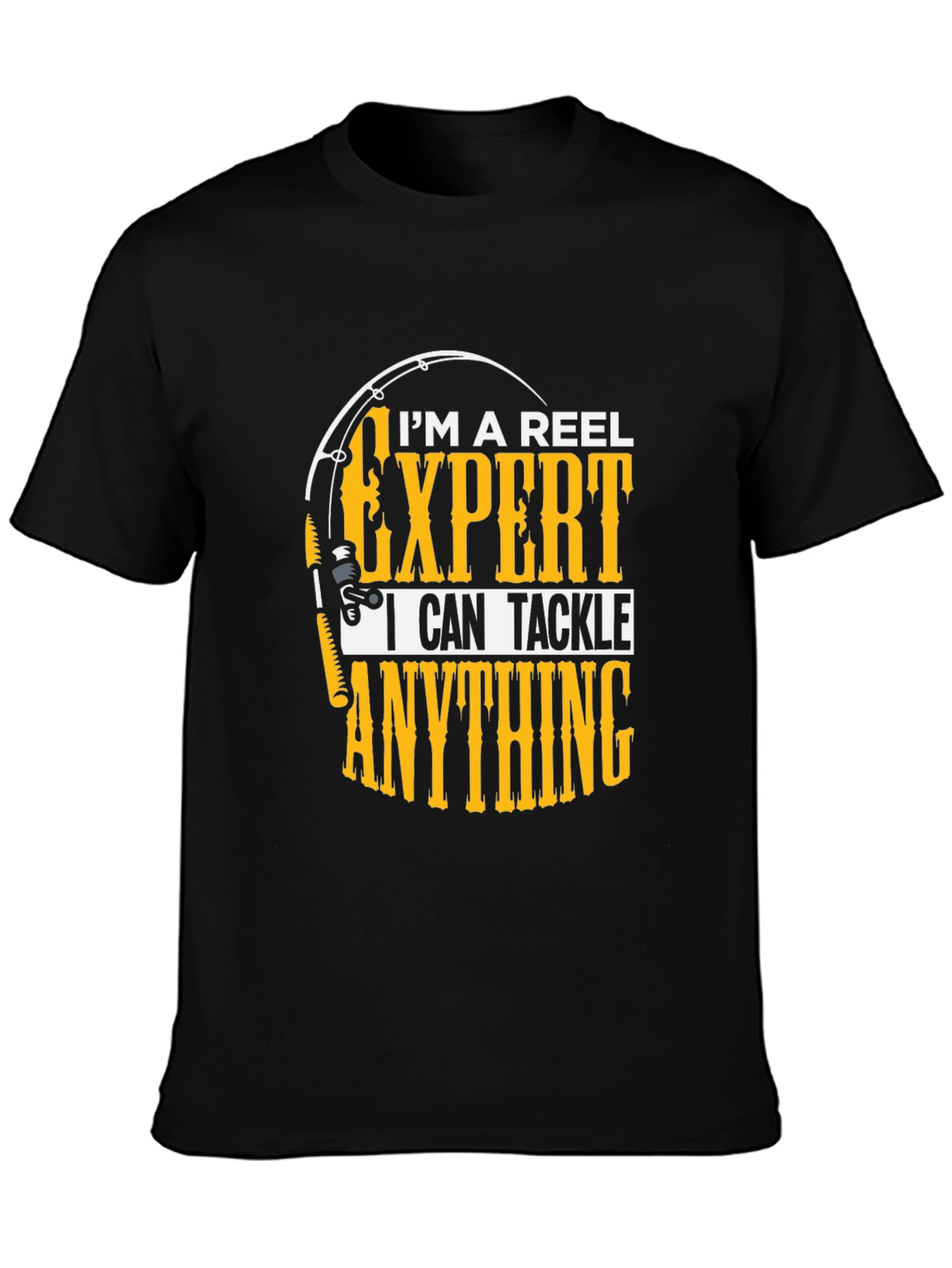 Reel Expert Fishing T-Shirt - Tackle Anything