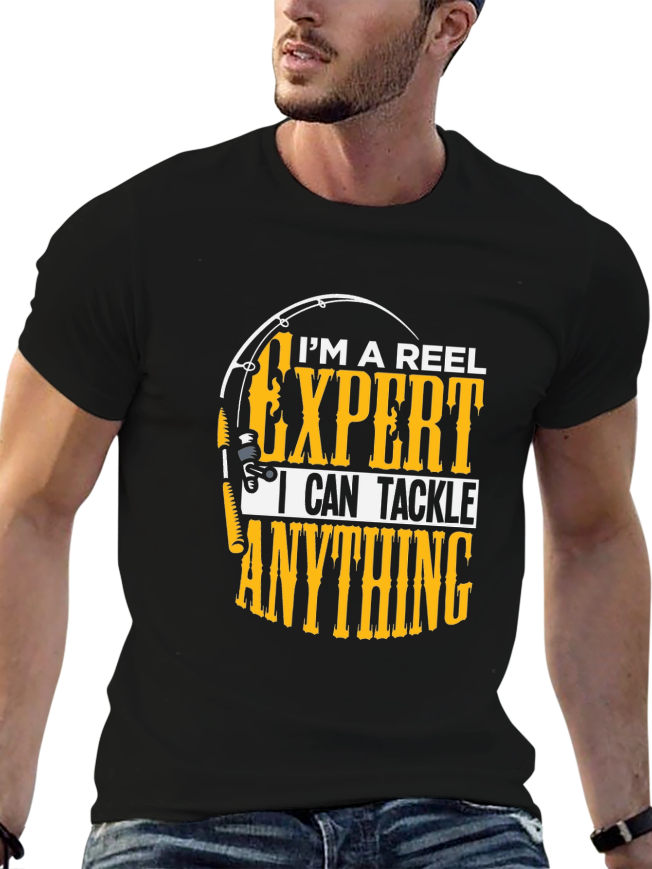 Reel Expert Fishing T-Shirt - Tackle Anything
