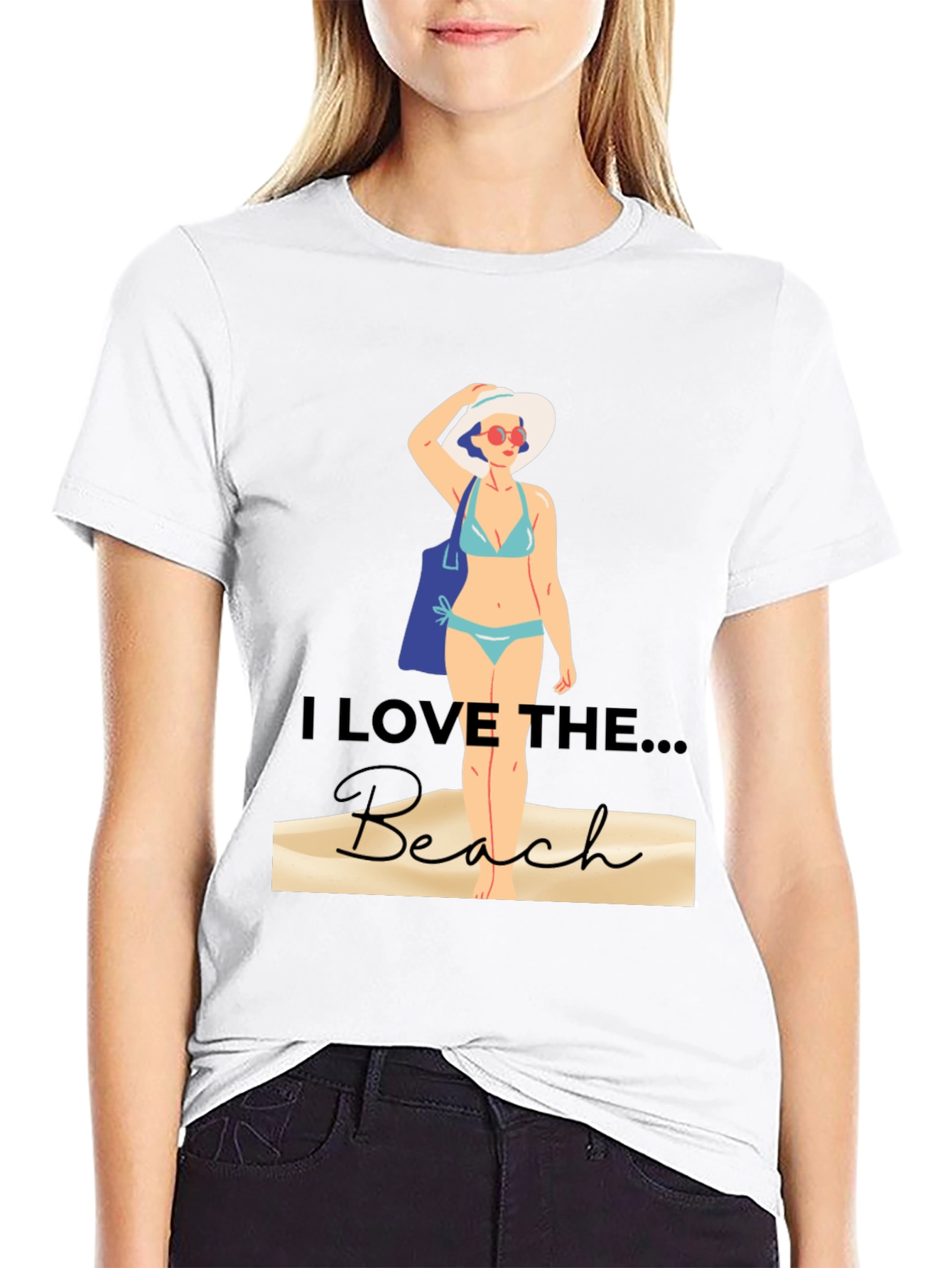 I Love The Beach T-Shirt