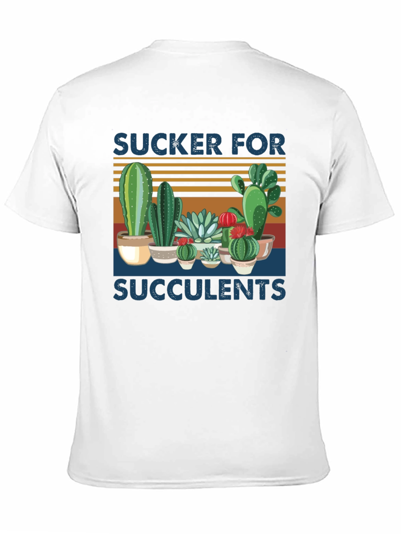 Sucker for Succulents Black Graphic Tee