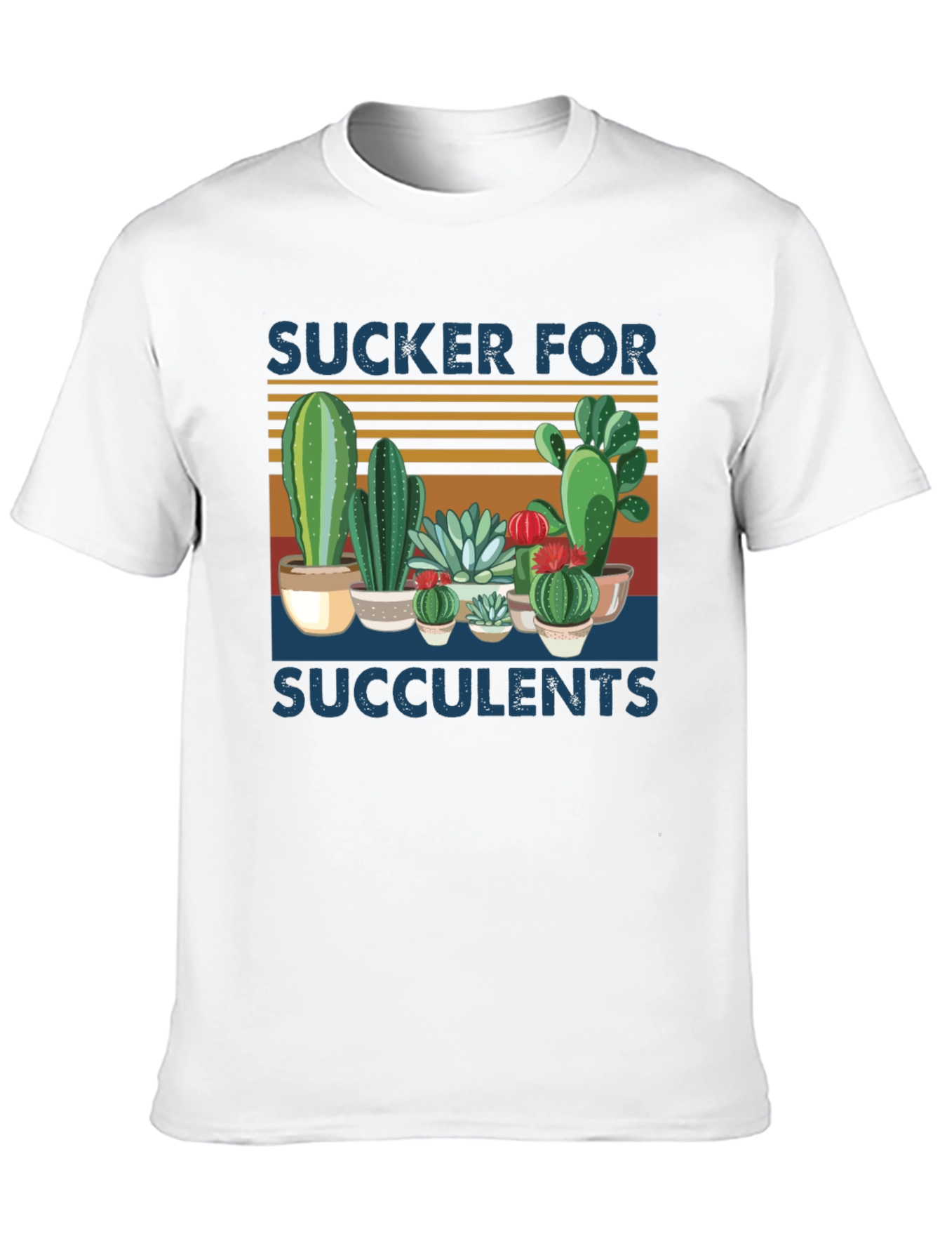 Sucker for Succulents Black Graphic Tee