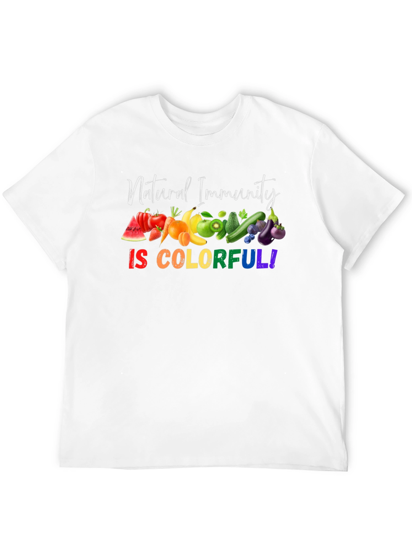 Natural Immunity Colorful T-Shirt