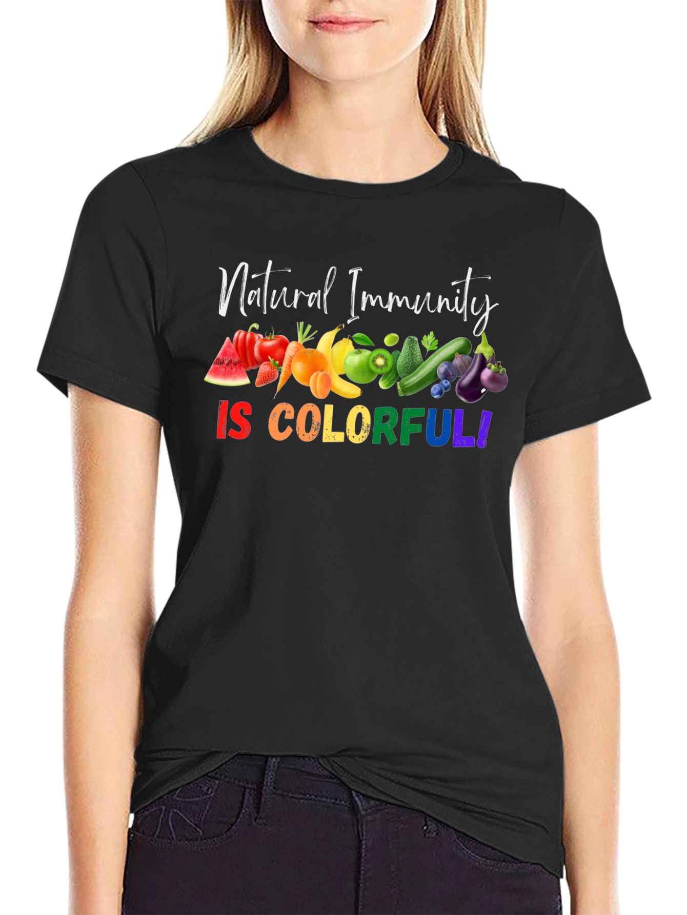 Natural Immunity Colorful T-Shirt
