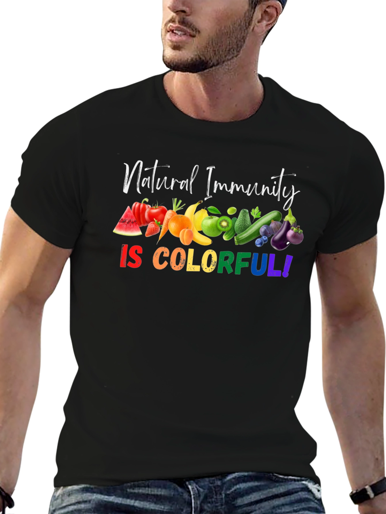 Natural Immunity Colorful T-Shirt