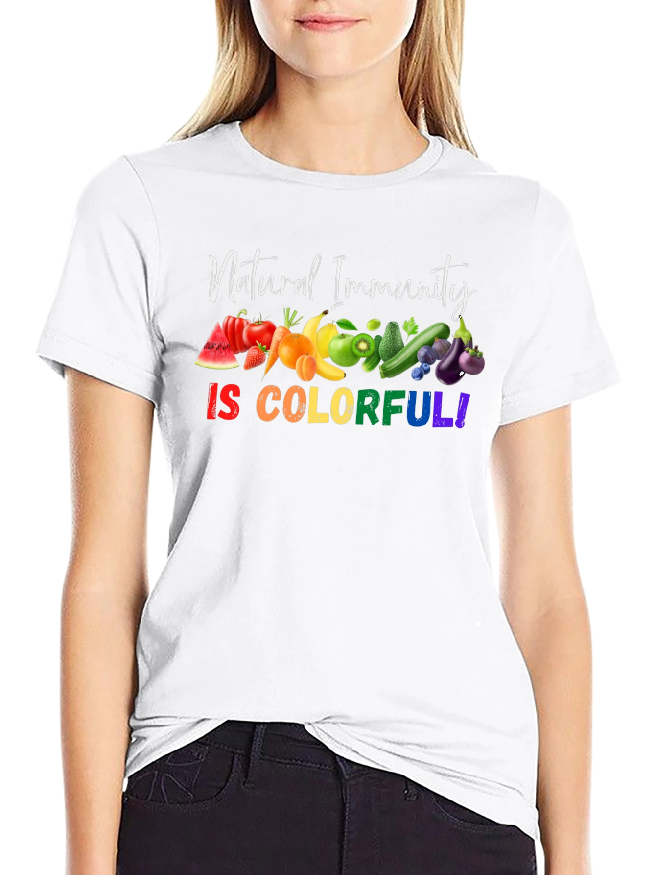 Natural Immunity Colorful T-Shirt