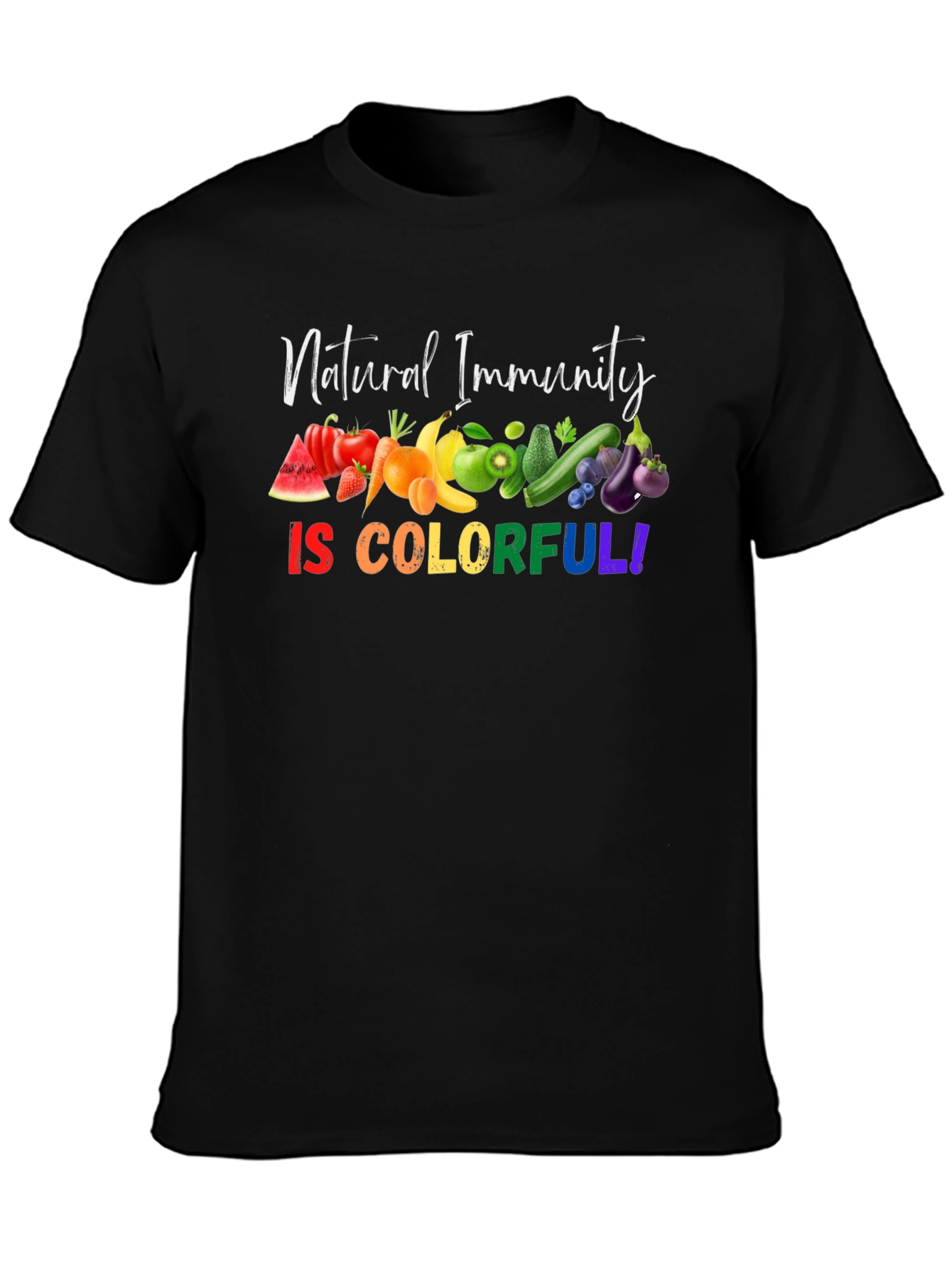 Natural Immunity Colorful T-Shirt
