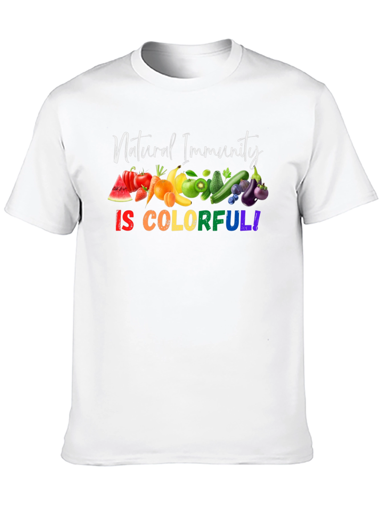 Natural Immunity Colorful T-Shirt