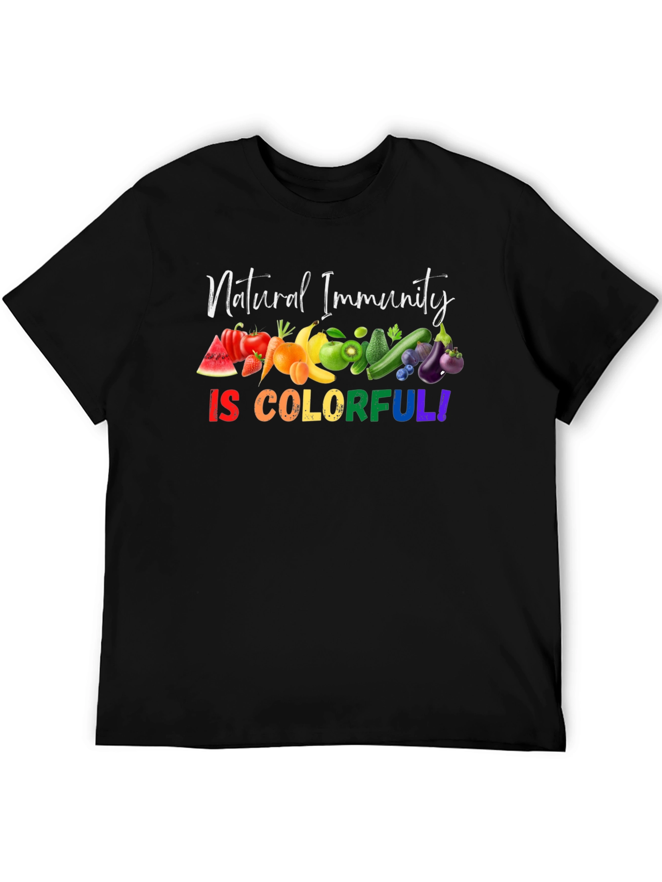 Natural Immunity Colorful T-Shirt