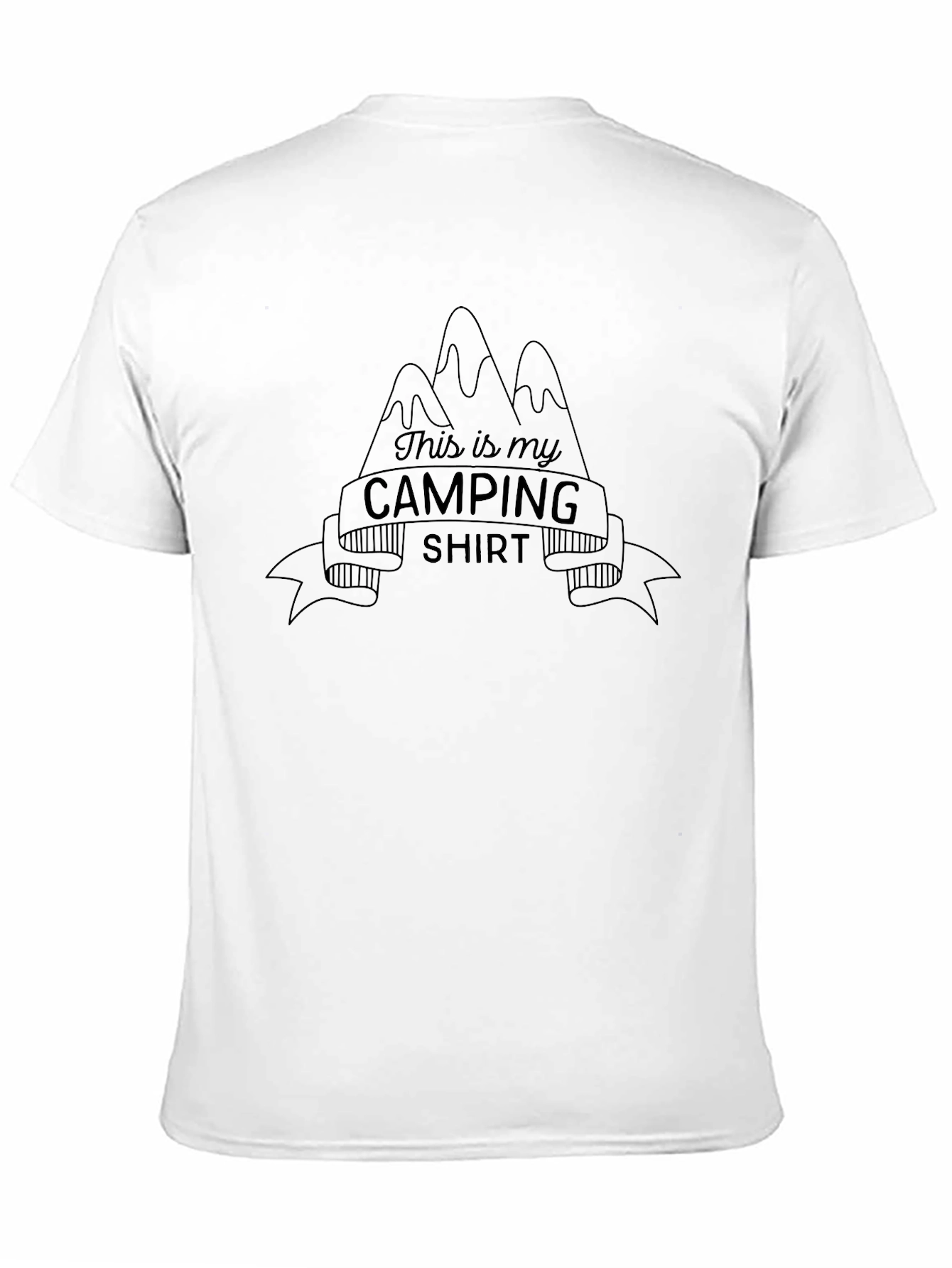 Camping Shirt - Mountain Tee