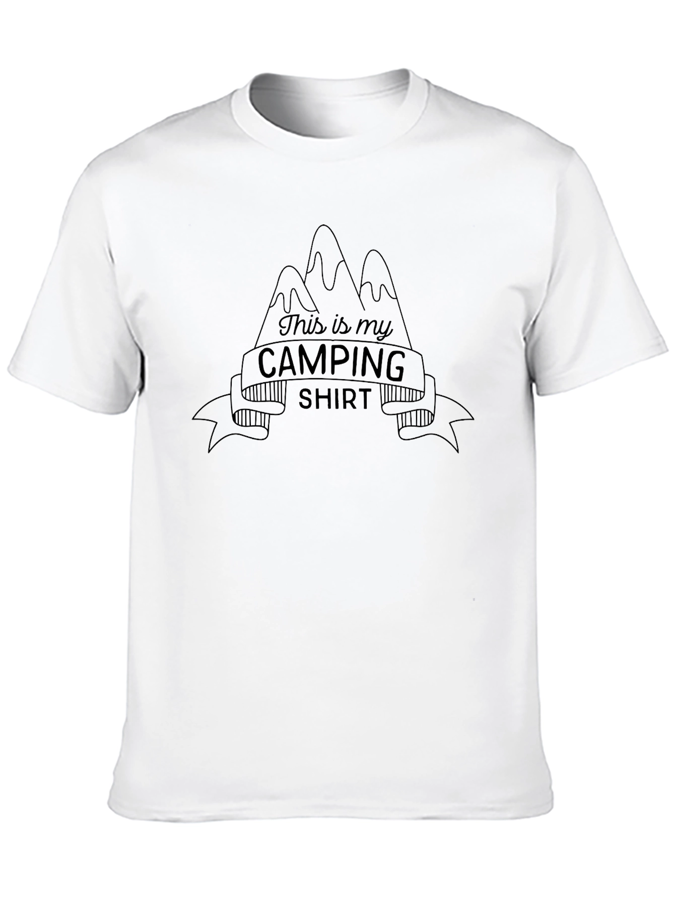 Camping Shirt - Mountain Tee