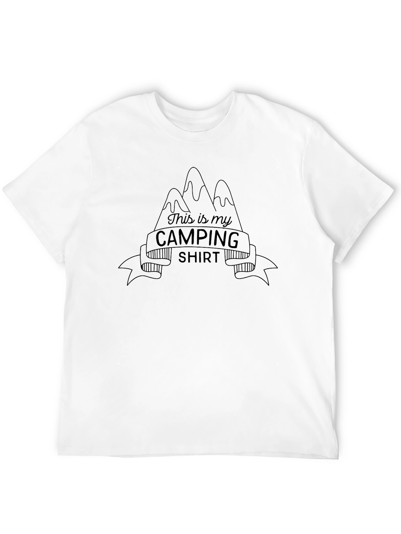 Camping Shirt - Mountain Tee