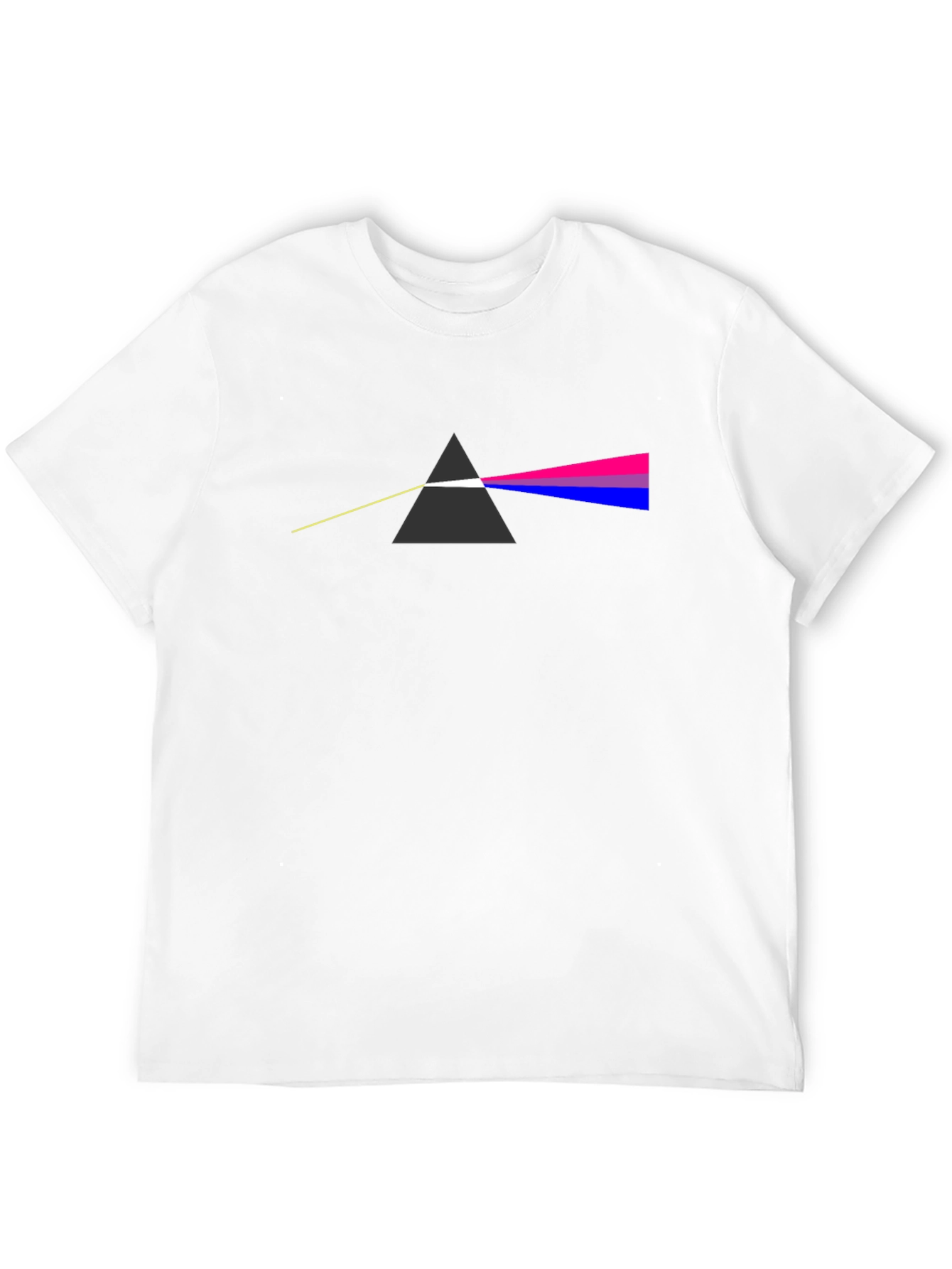 Bisexual Pride Rainbow T-Shirt Dark Side