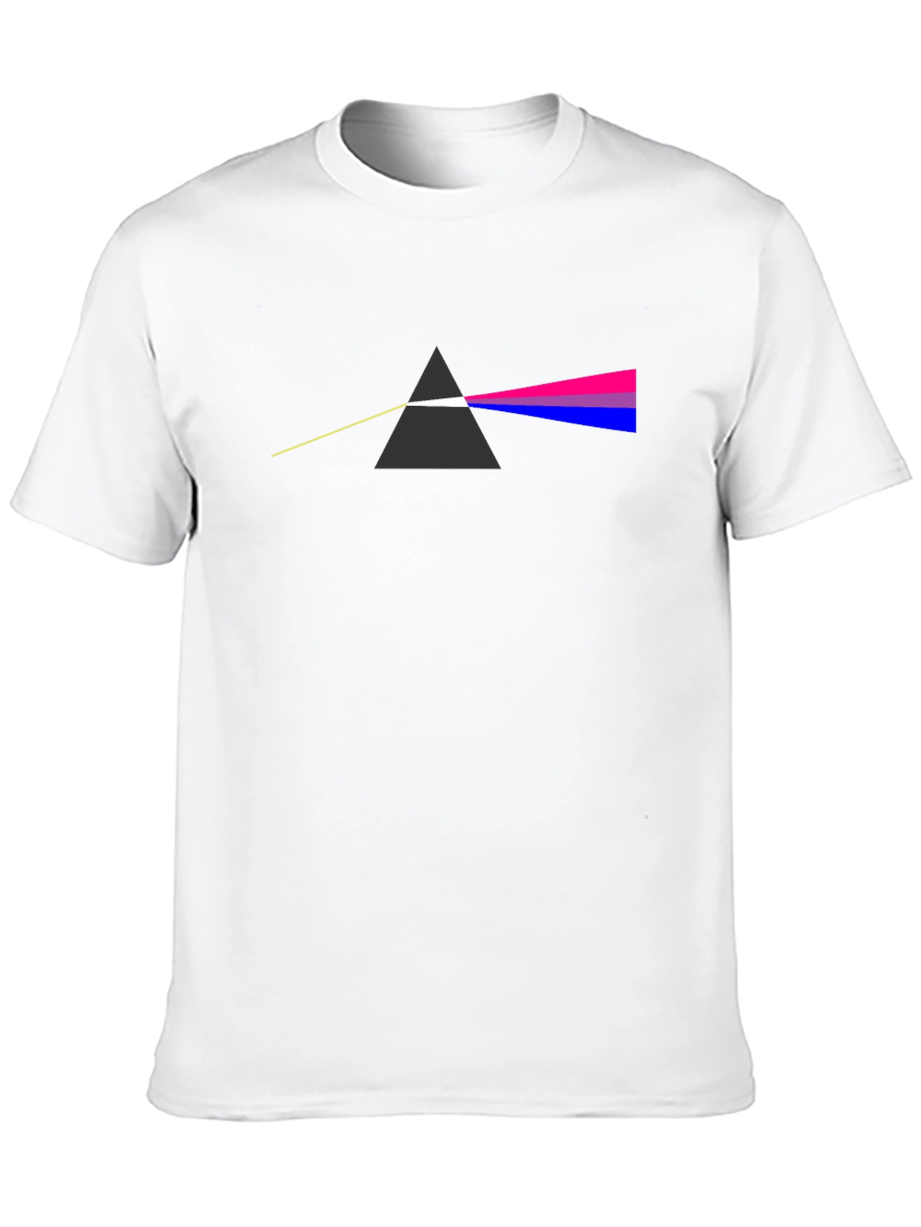 Bisexual Pride Rainbow T-Shirt Dark Side