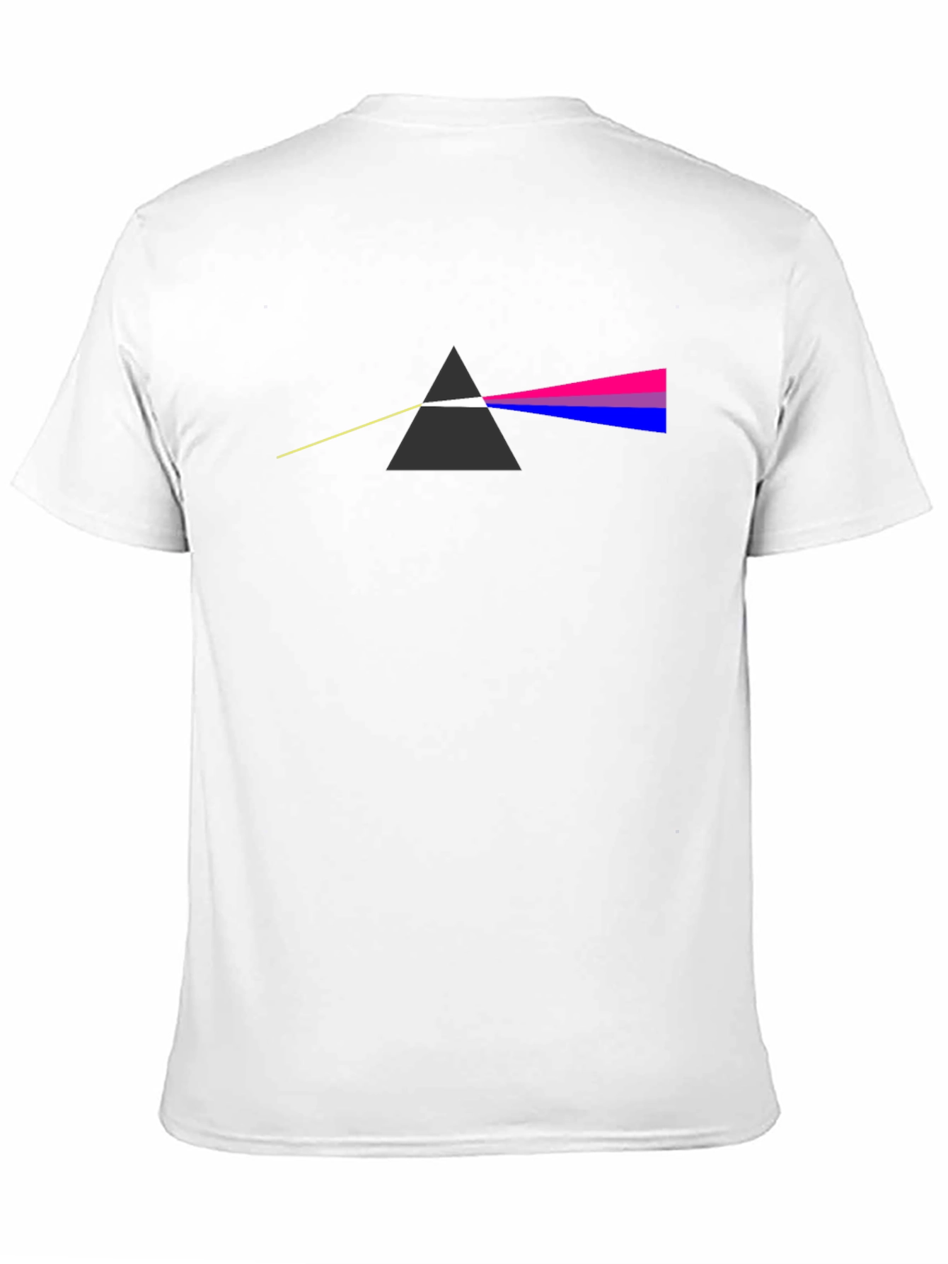Bisexual Pride Rainbow T-Shirt Dark Side