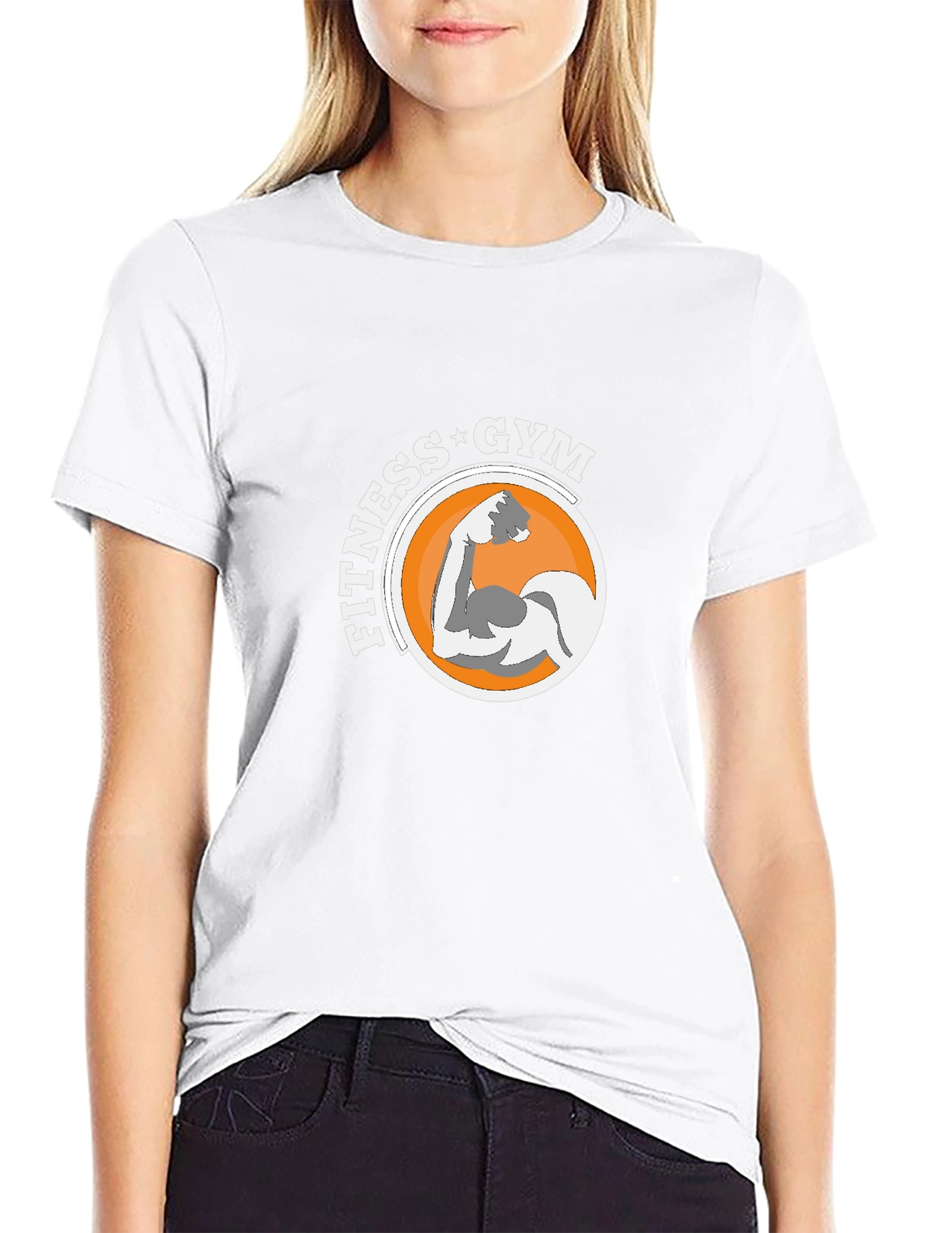 Fitness Gym Black Graphic T-Shirt