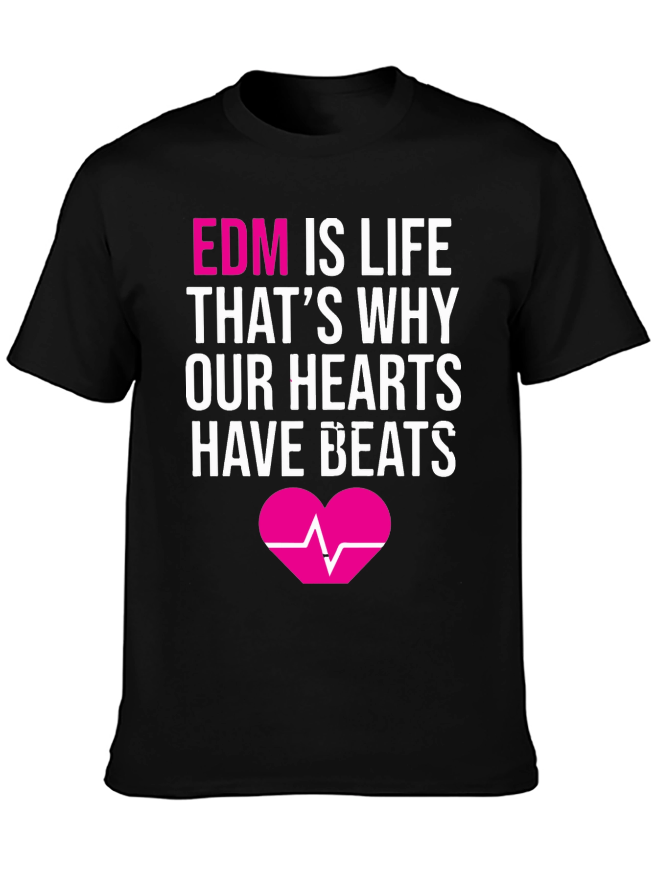 EDM Is Life Graphic Tee | Music Lovers T-Shirt