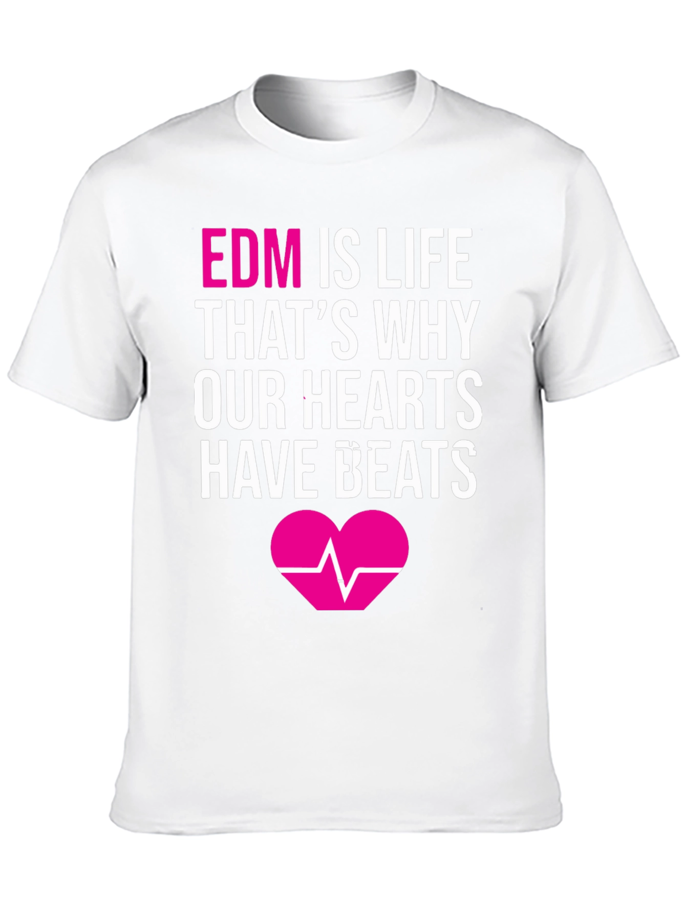 EDM Is Life Graphic Tee | Music Lovers T-Shirt