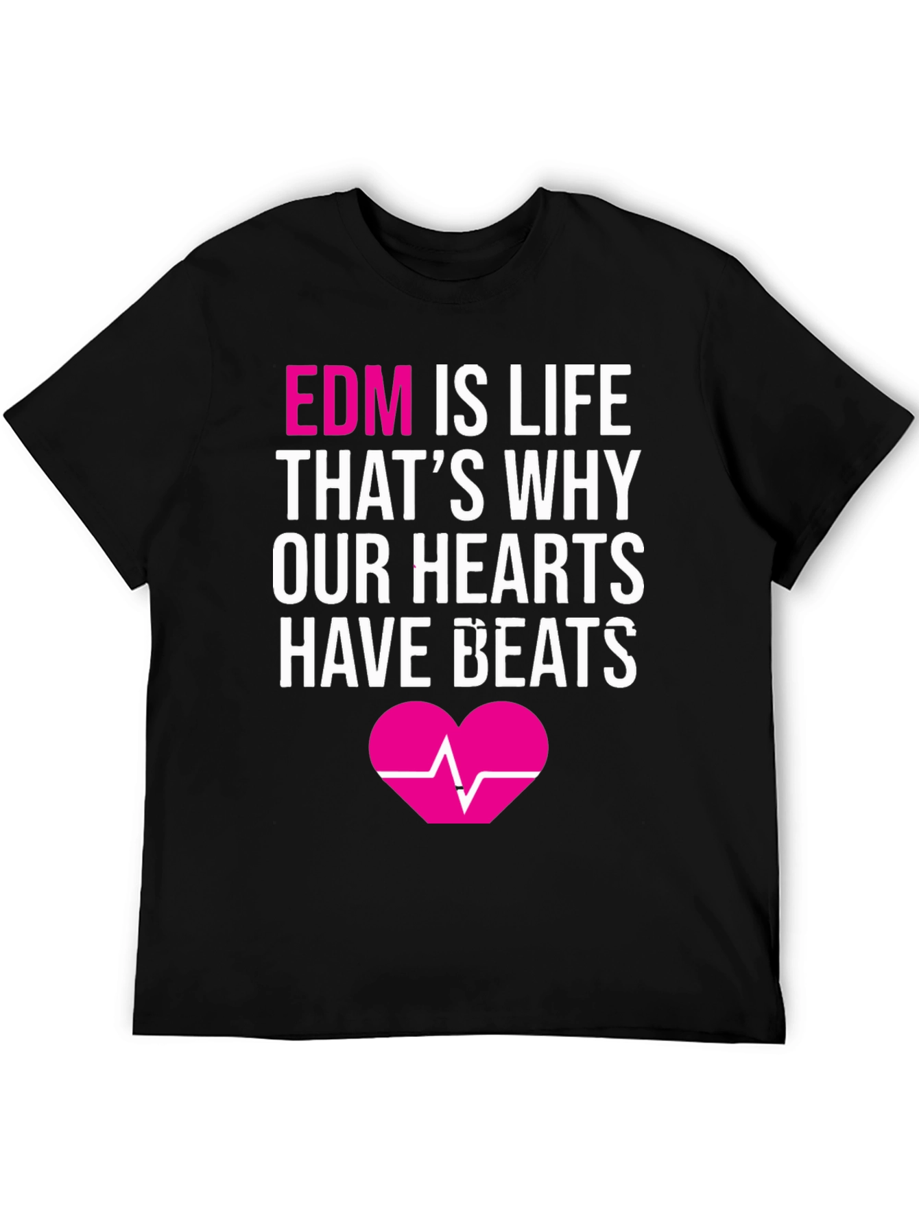 EDM Is Life Graphic Tee | Music Lovers T-Shirt