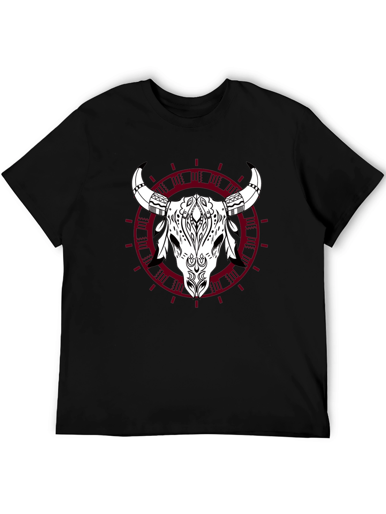 Bull Skull Graphic Tee - Urban Edge