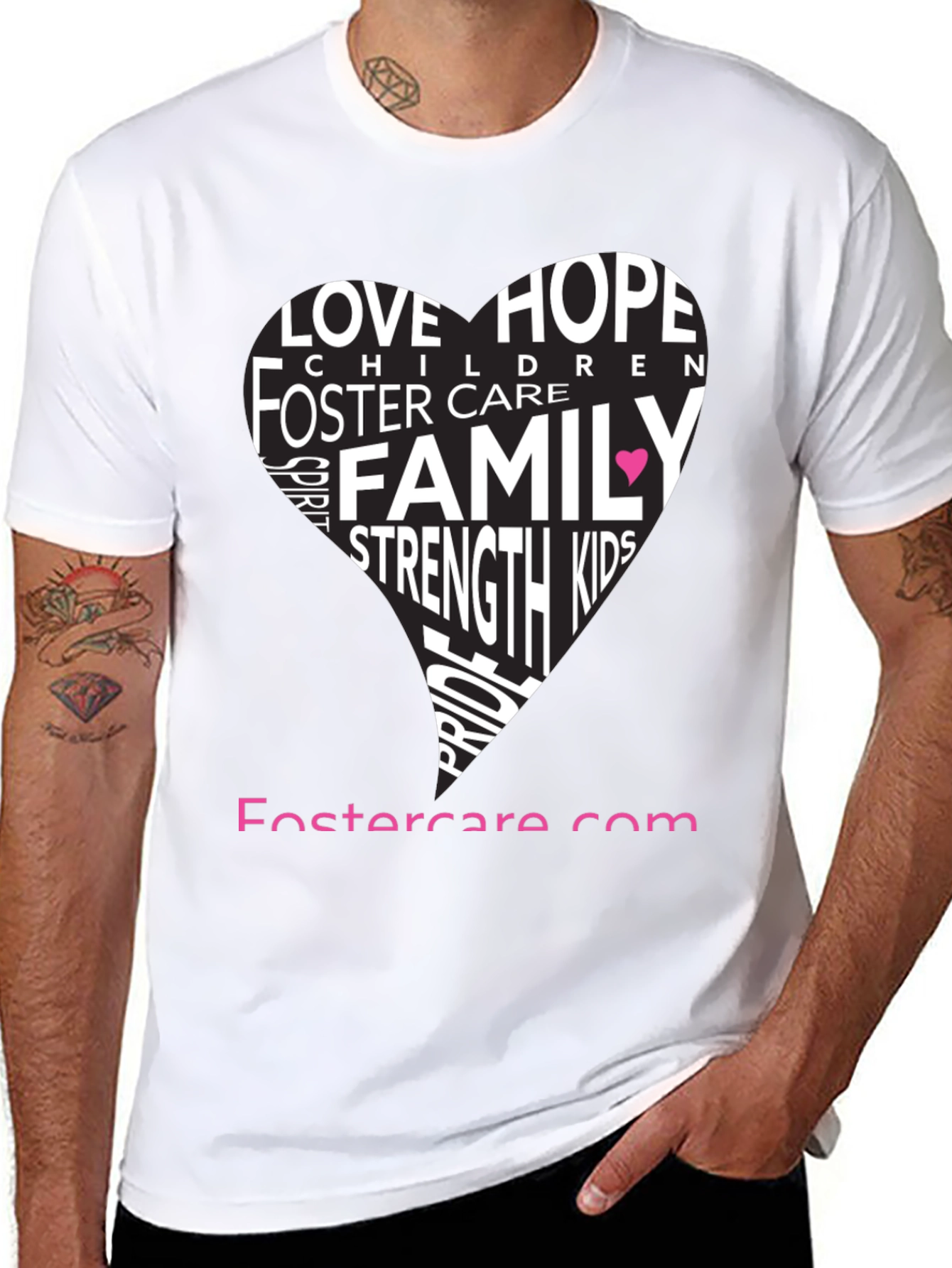 Foster Care Heart T-Shirt