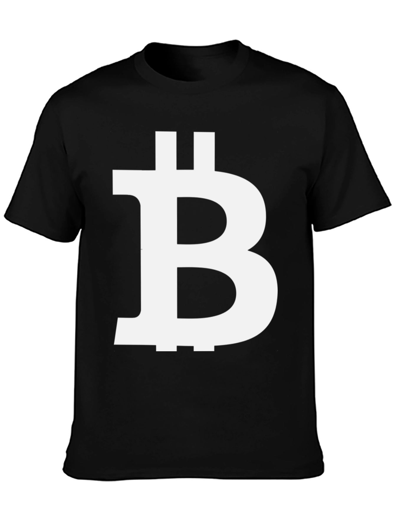 Bitcoin Black Graphic Tee - Crypto Currency T-Shirt
