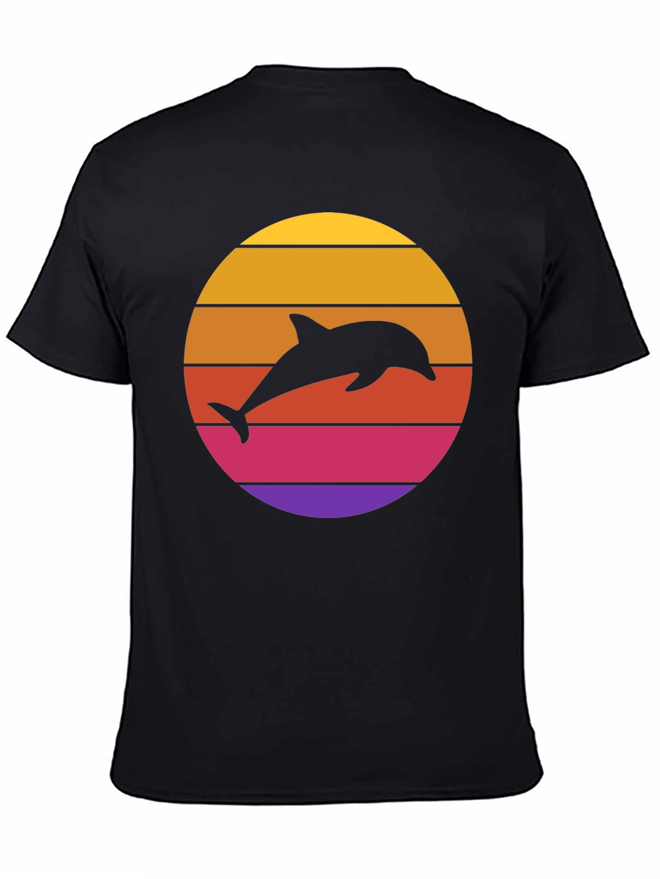 Retro Dolphin Sunset Tee